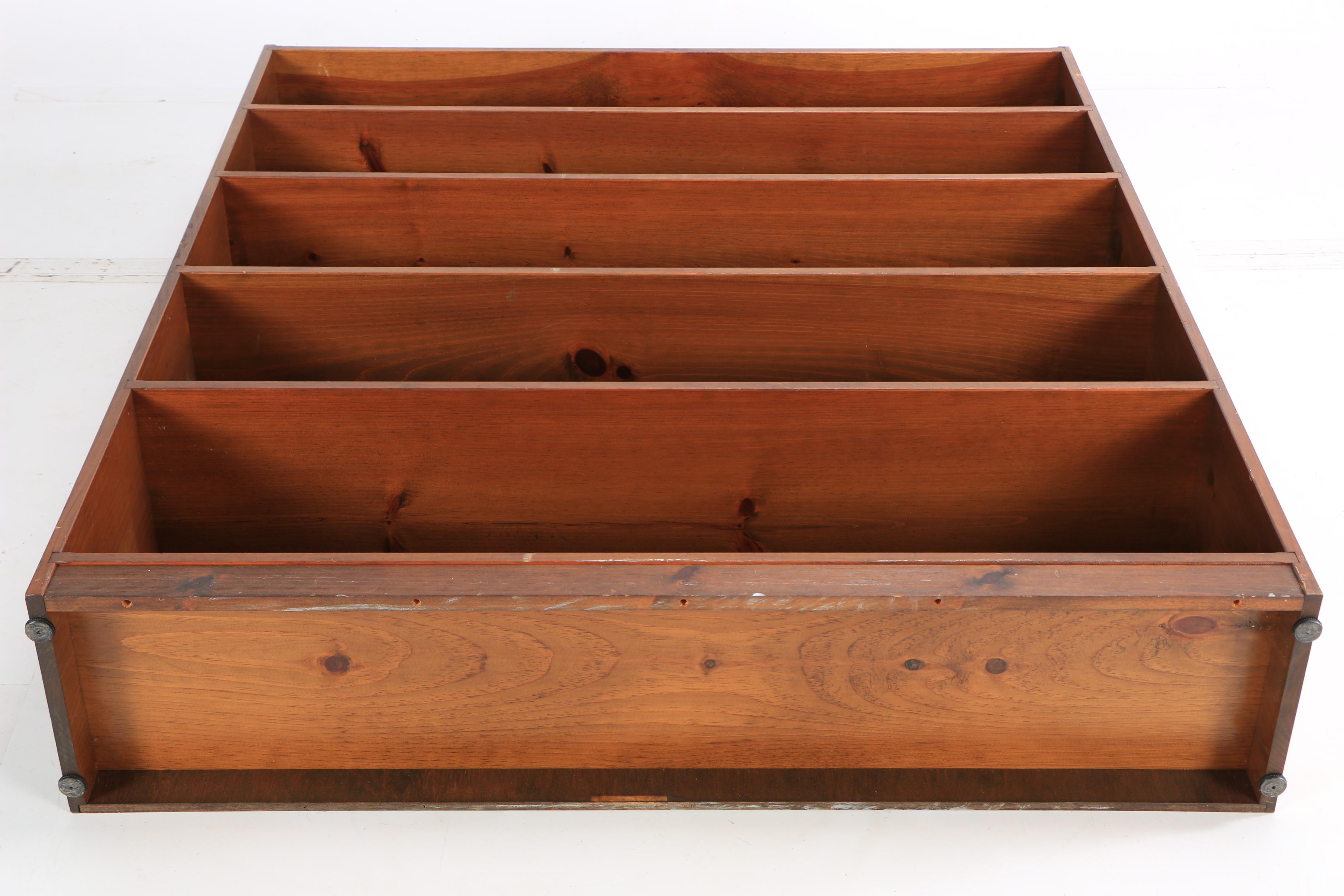 Stained Pine Bookcase