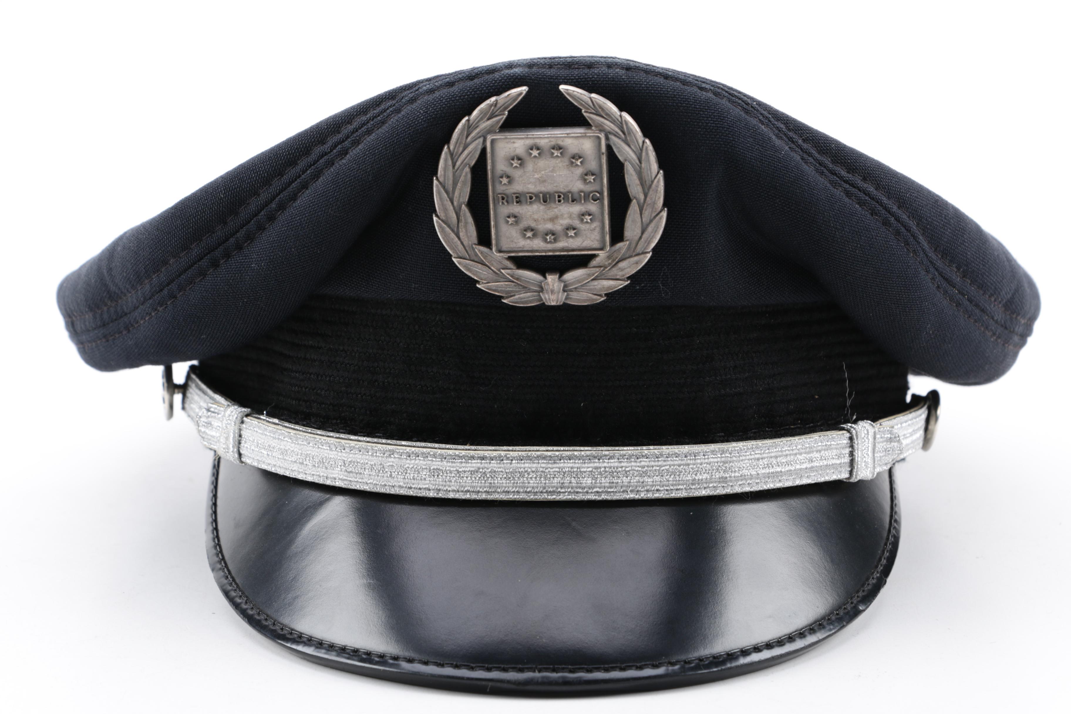 Premier Hat Co. Republic Airlines Pilot Hat