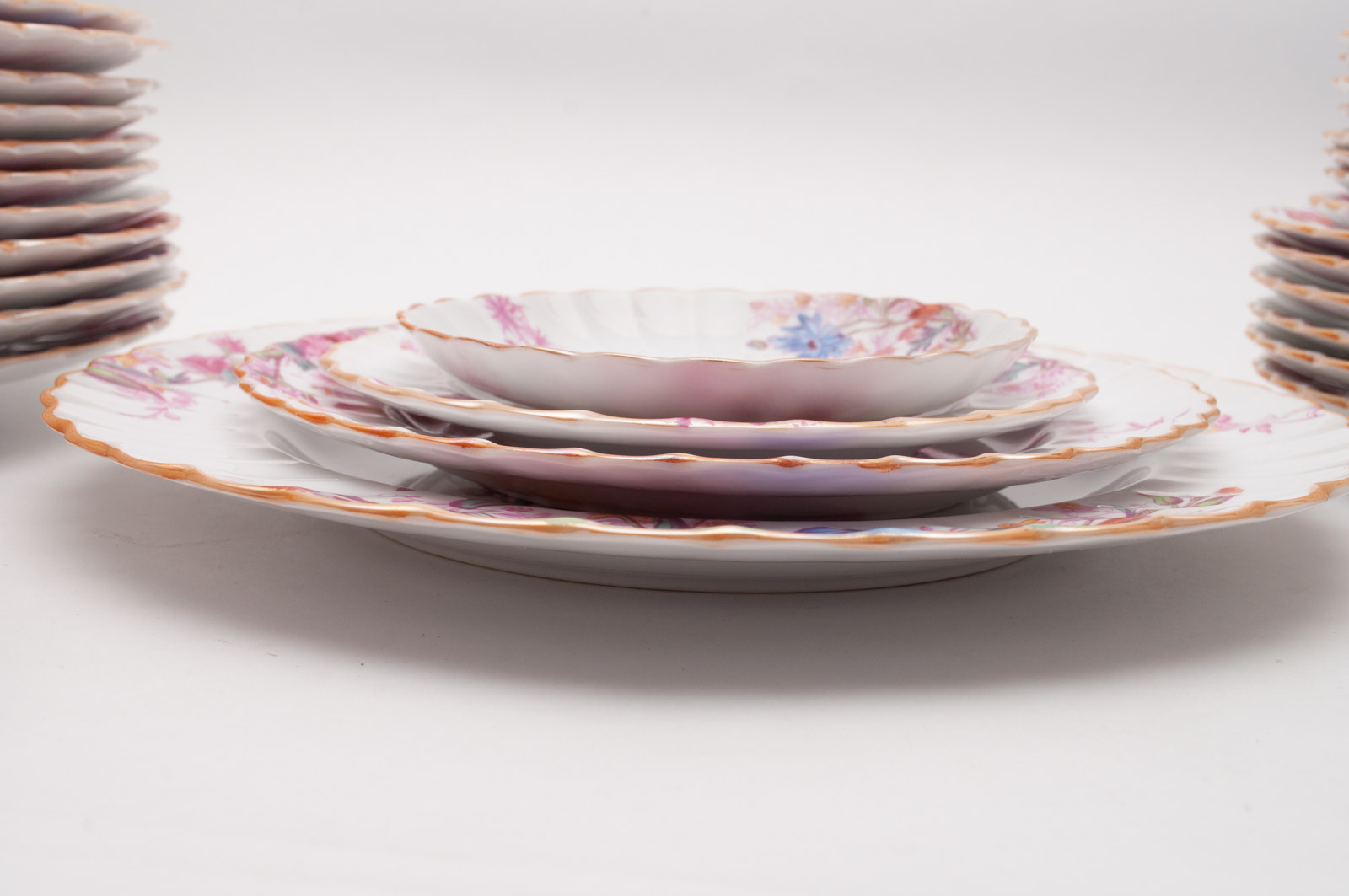 Vintage Spode Copeland "Chelsea Garden" Bone China Dinnerware