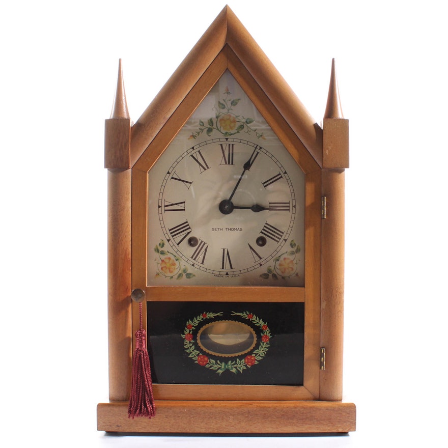 Seth Thomas Cathedral Mantel Clock