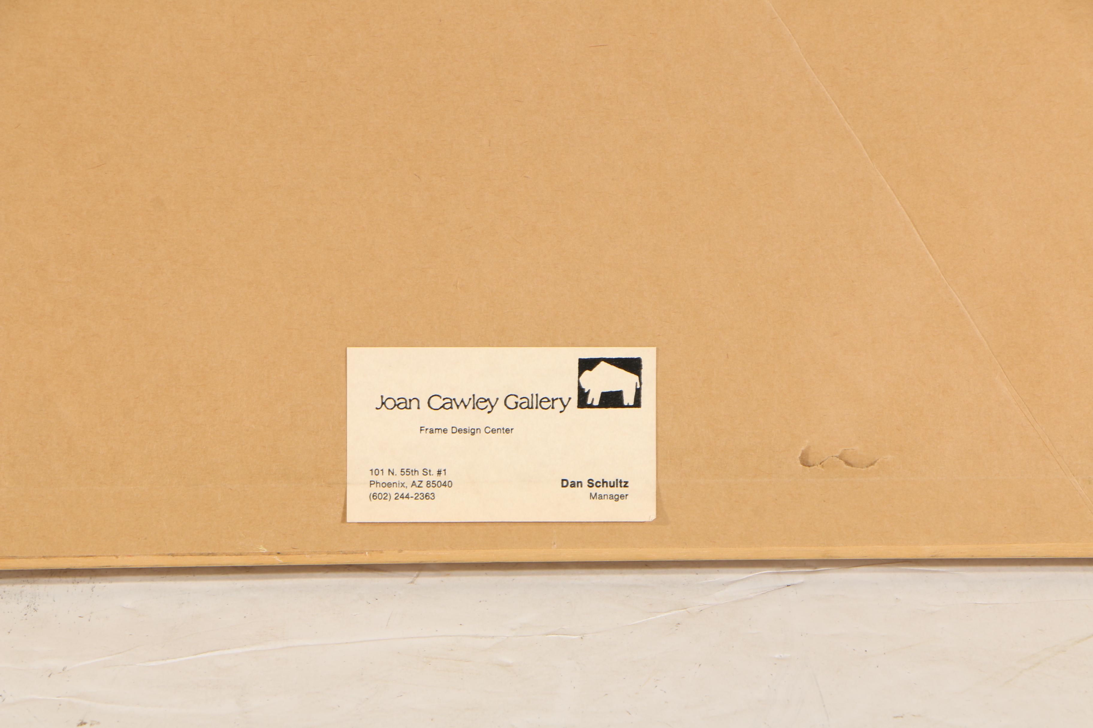 Carol Grigg 1988 Watercolor and Gouache Painting "Baby Camille"