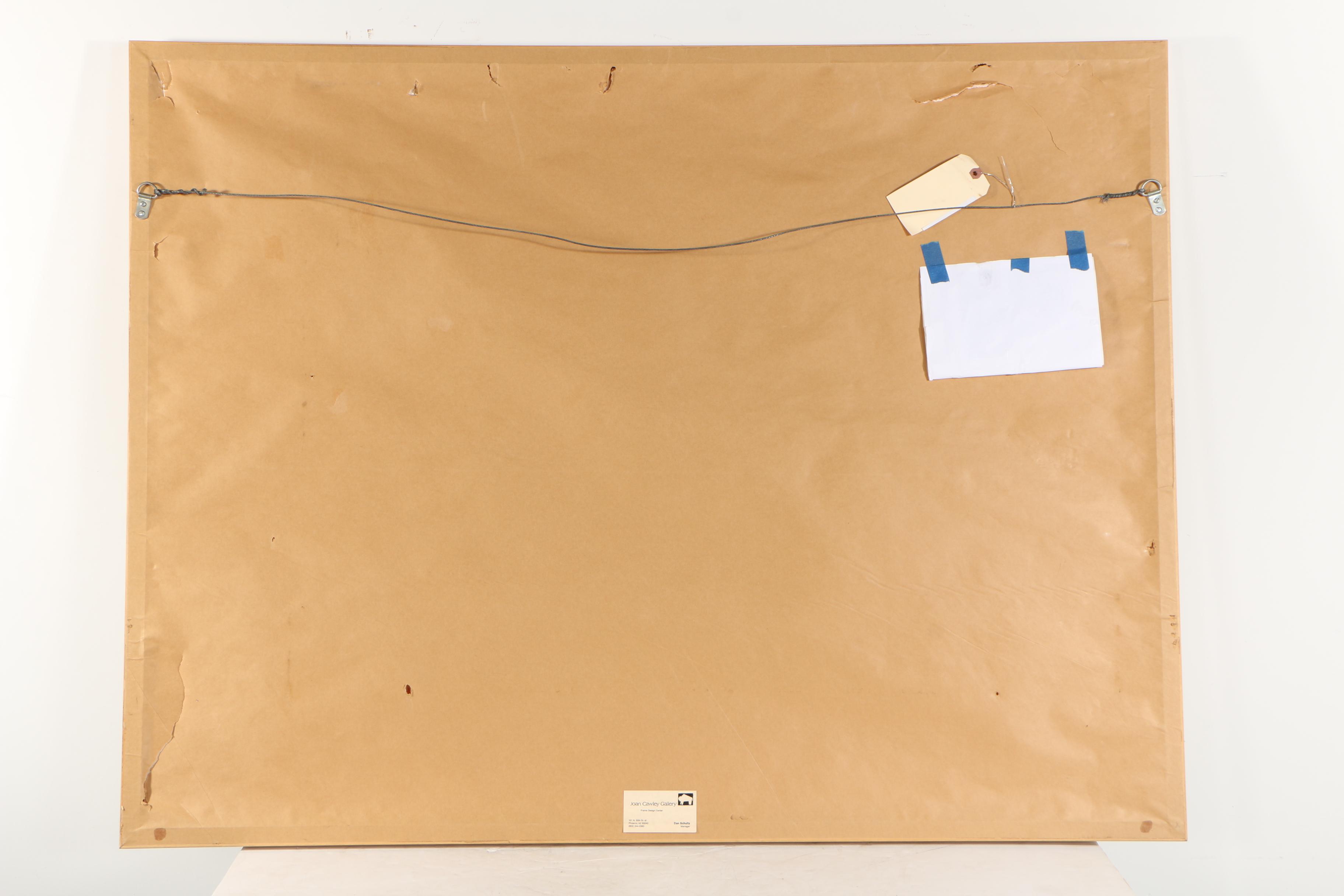 Carol Grigg 1988 Watercolor and Gouache Painting "Baby Camille"