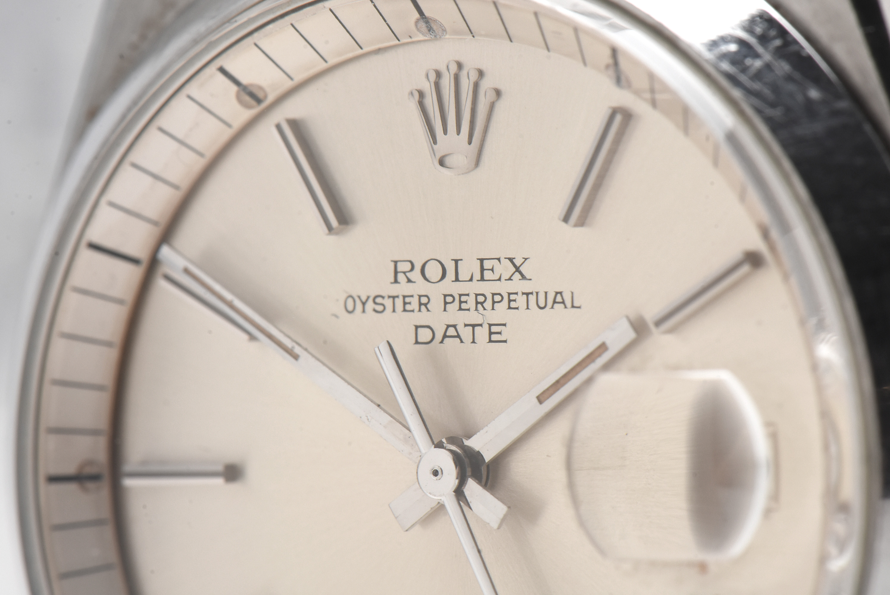 Rare 1976 Rolex Date 1530 Automatic Stainless Steel Watch