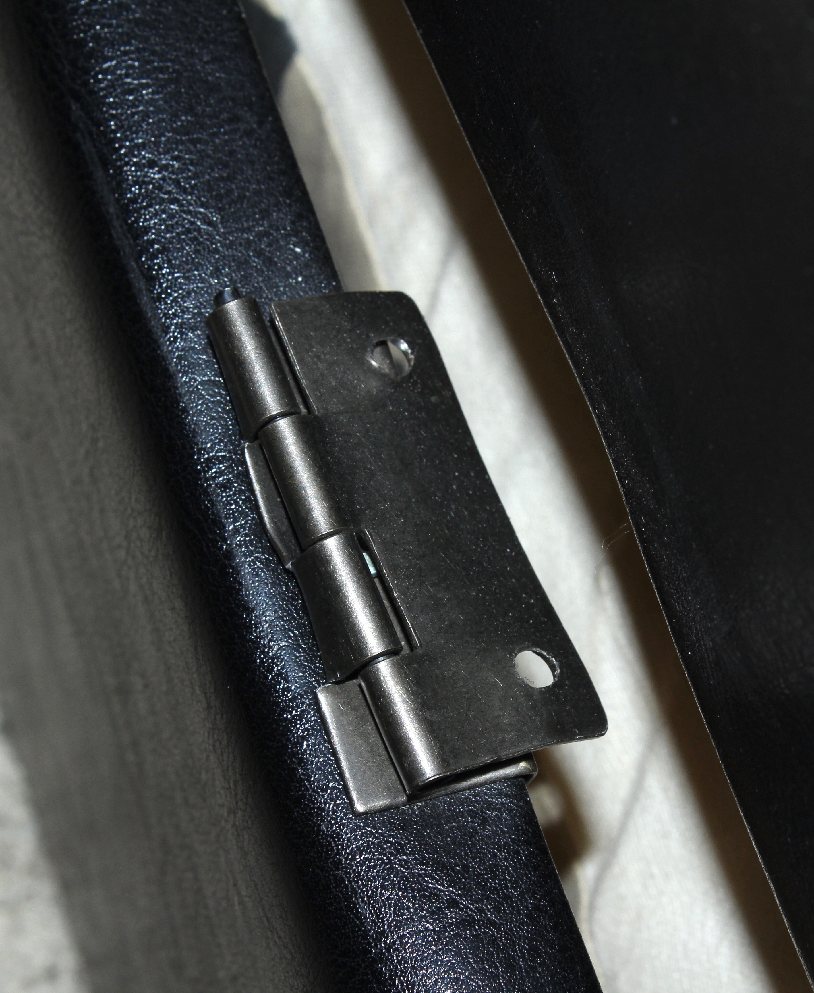 IKEA Storage Sectional Sofa in Black Vinyl