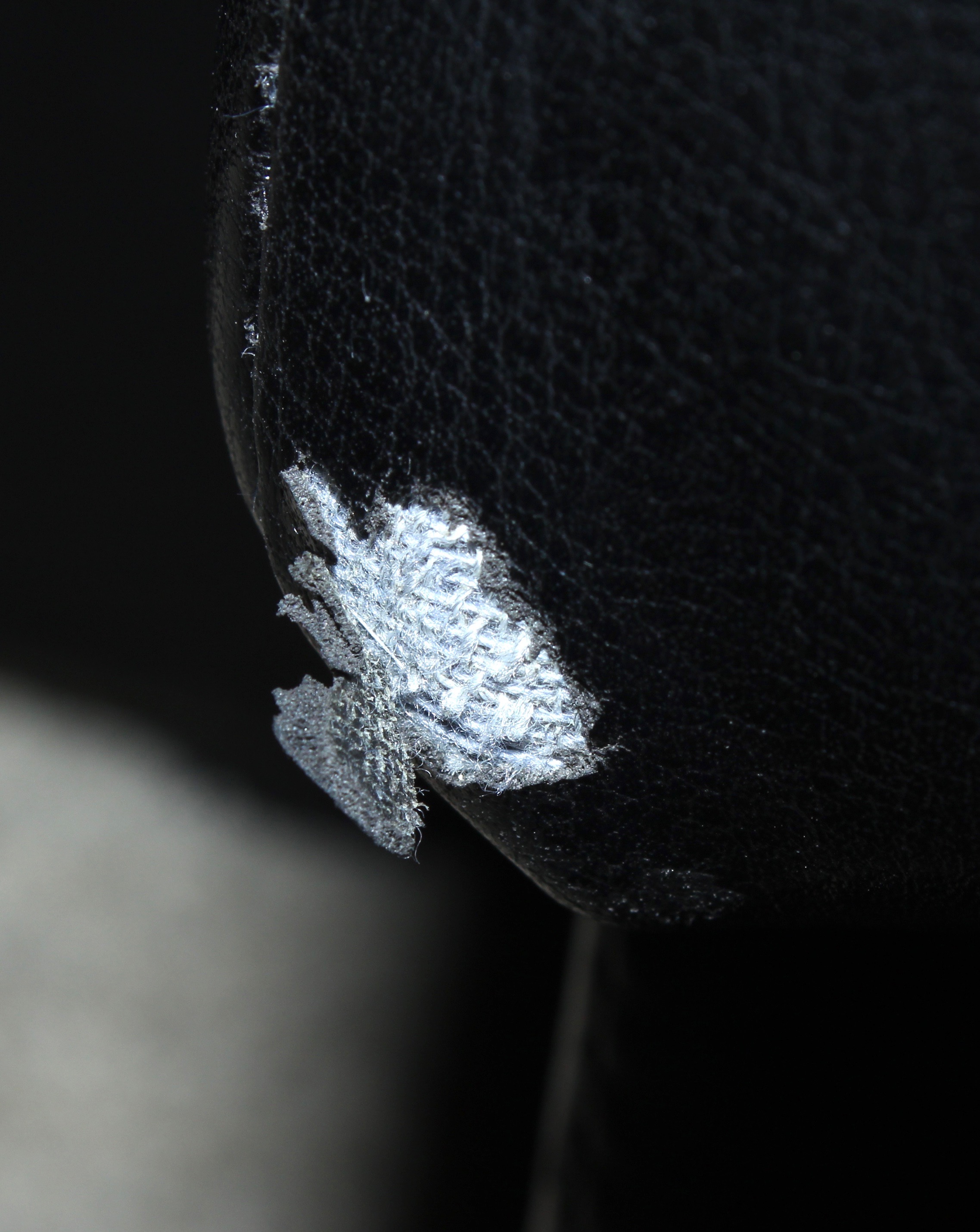 IKEA Storage Sectional Sofa in Black Vinyl