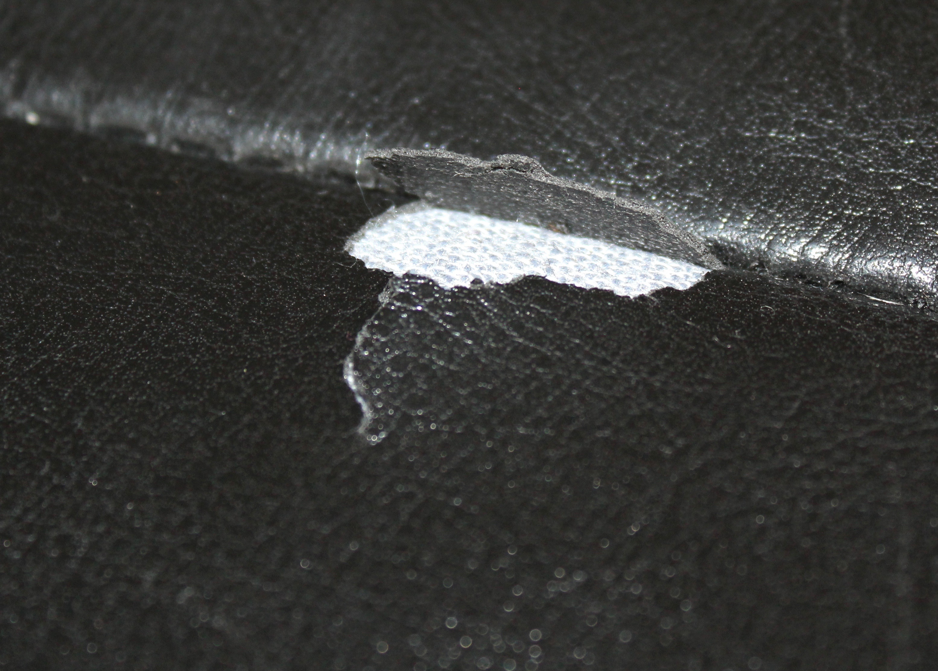 IKEA Storage Sectional Sofa in Black Vinyl