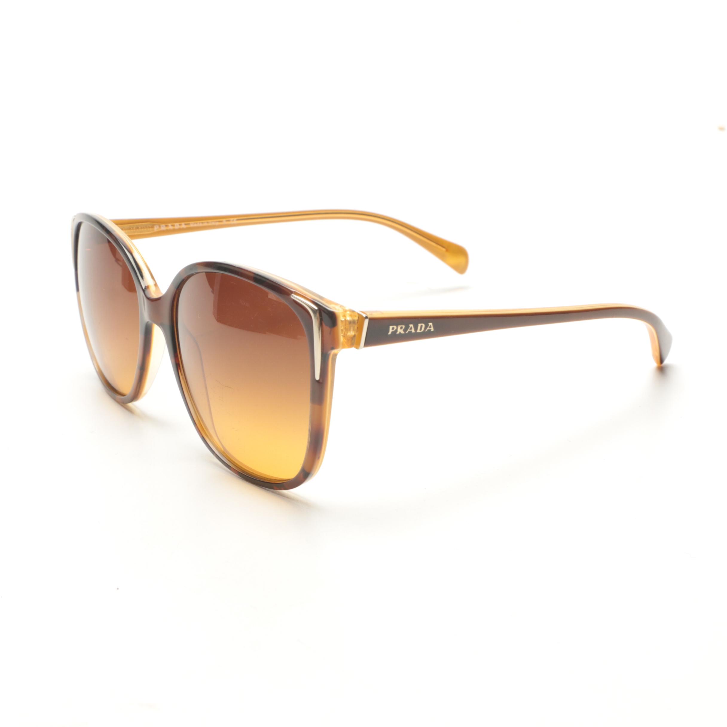 Prada Butterfly Style Polarized Sunglasses