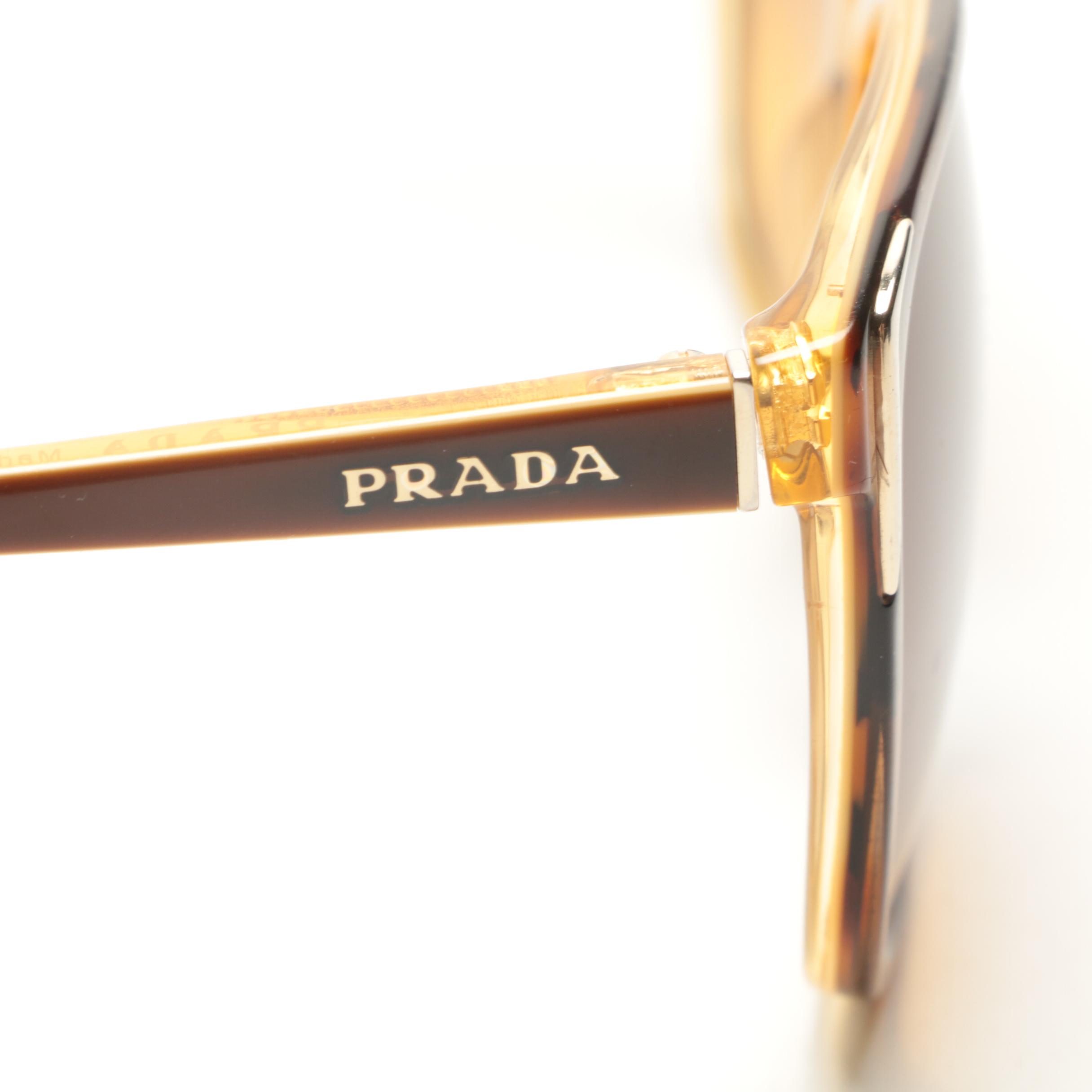 Prada Butterfly Style Polarized Sunglasses