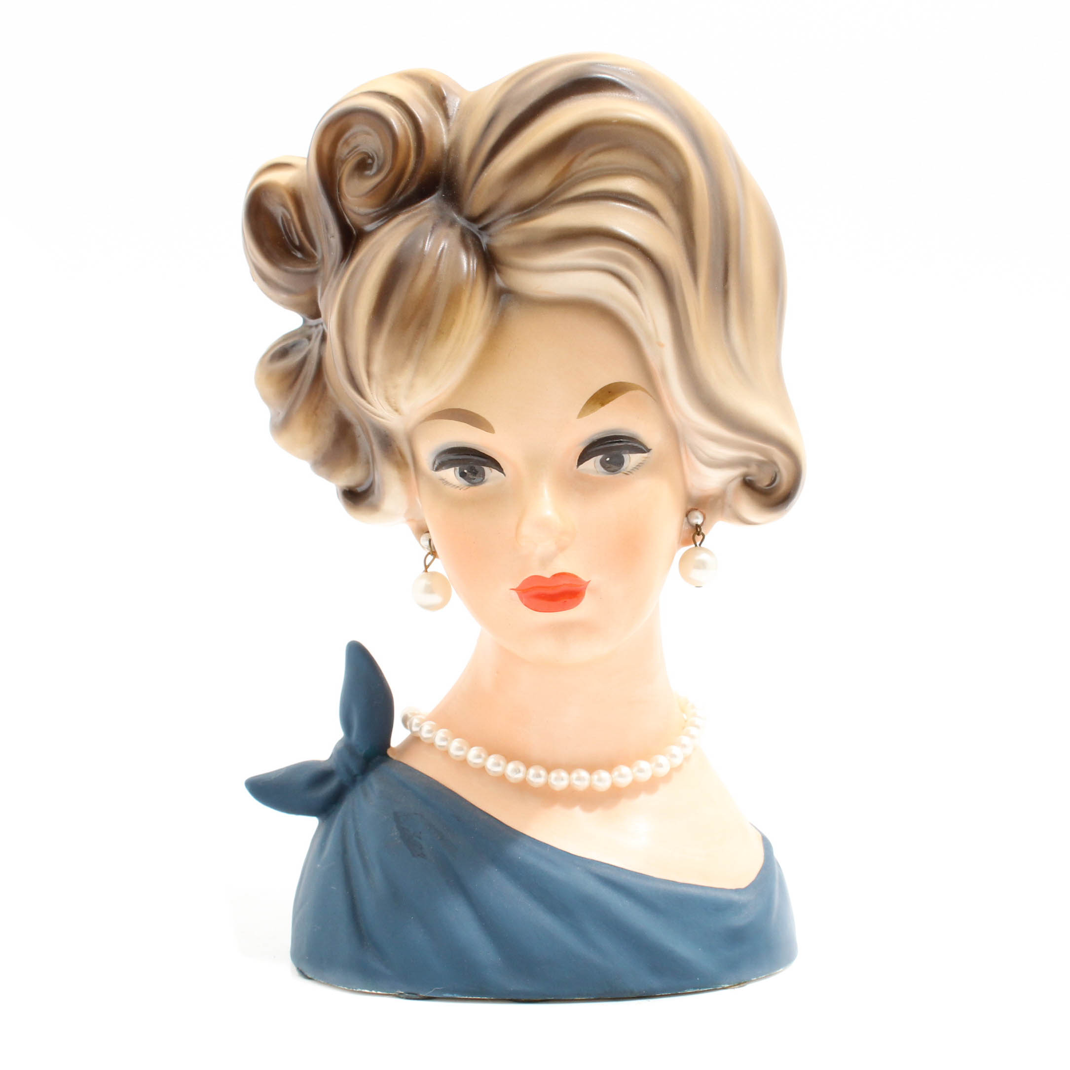 Napcoware Lady Head Vase