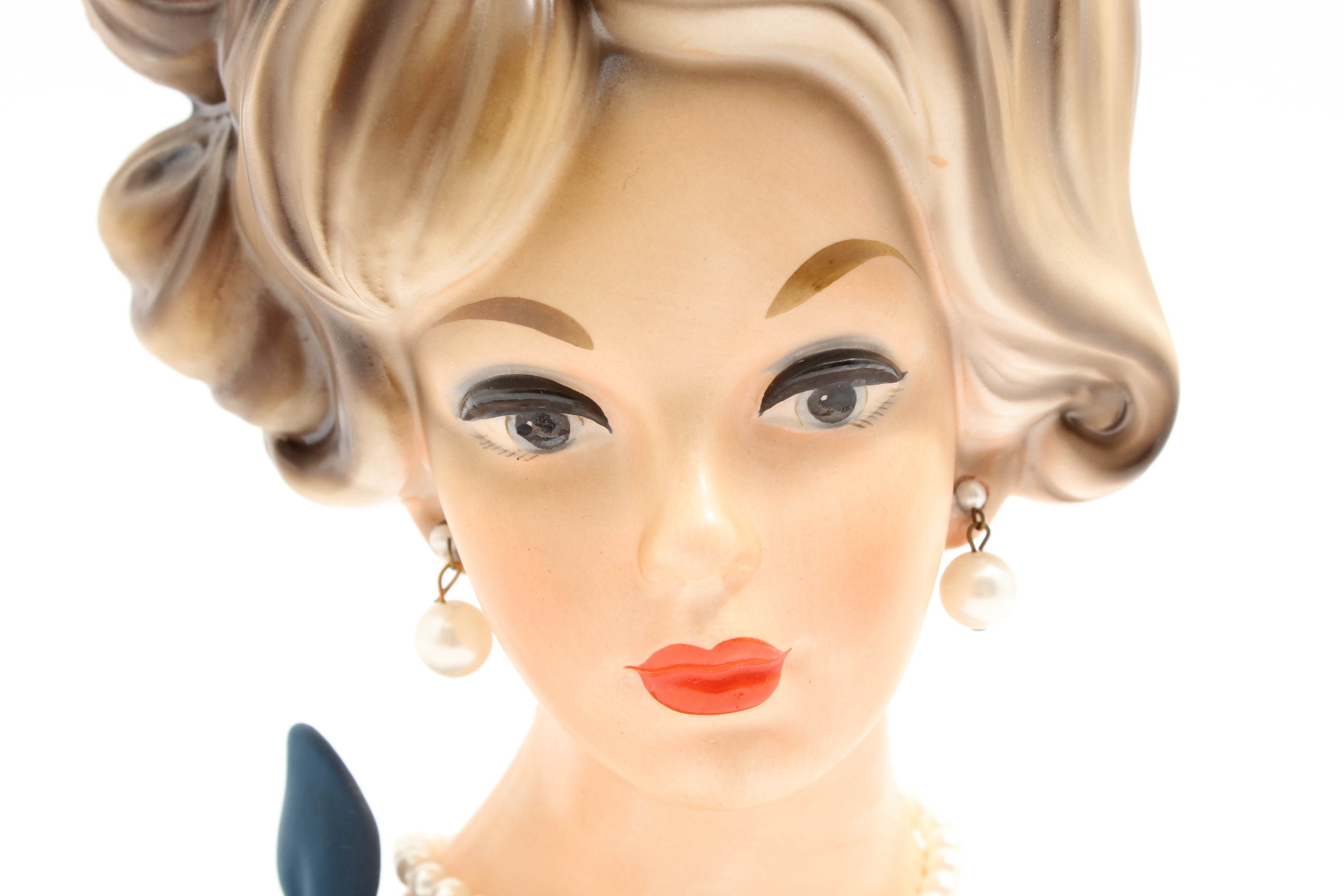 Napcoware Lady Head Vase