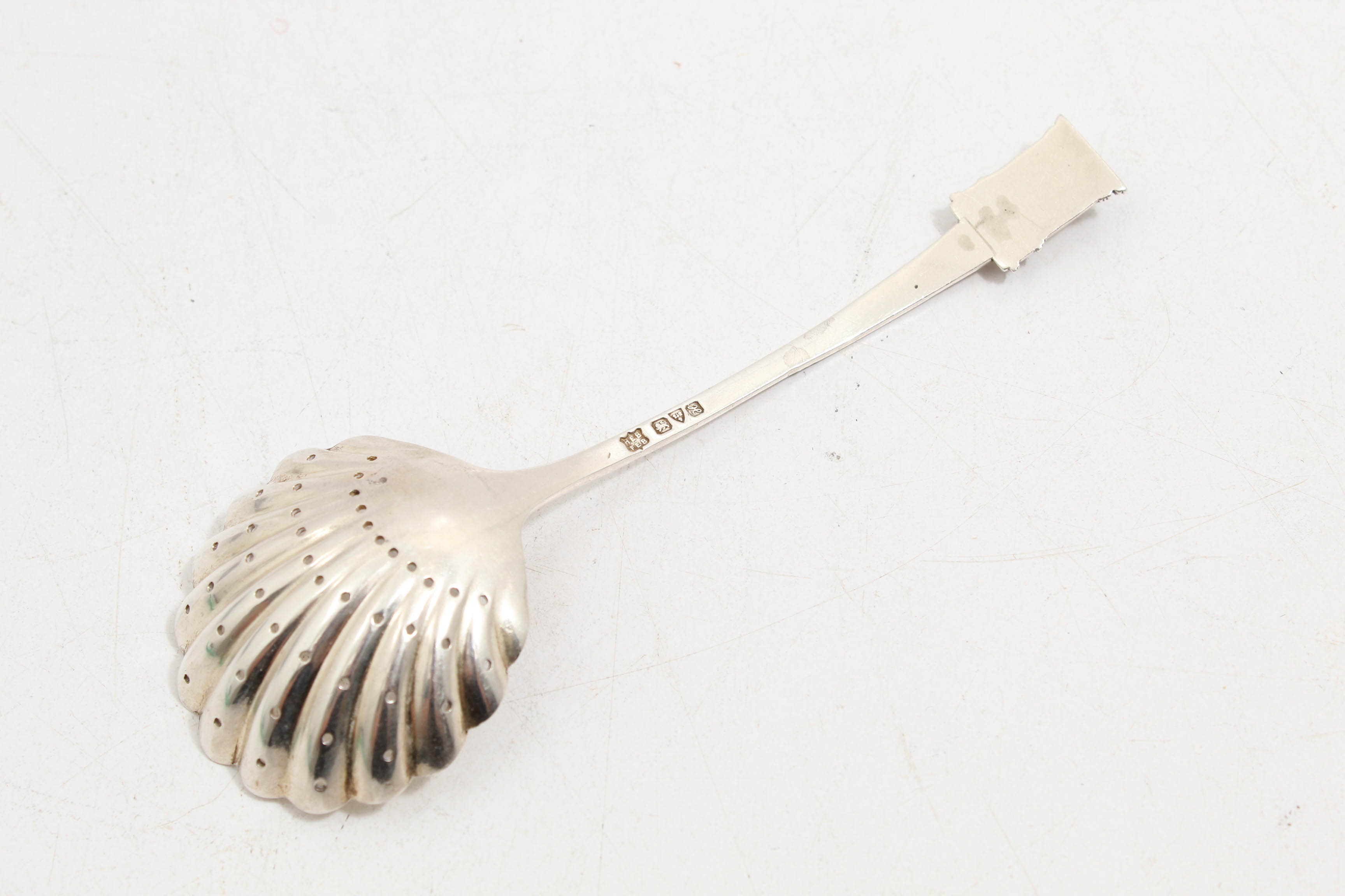 1908 Barker Brothers Shakespeare Sterling Silver Sugar Spoon