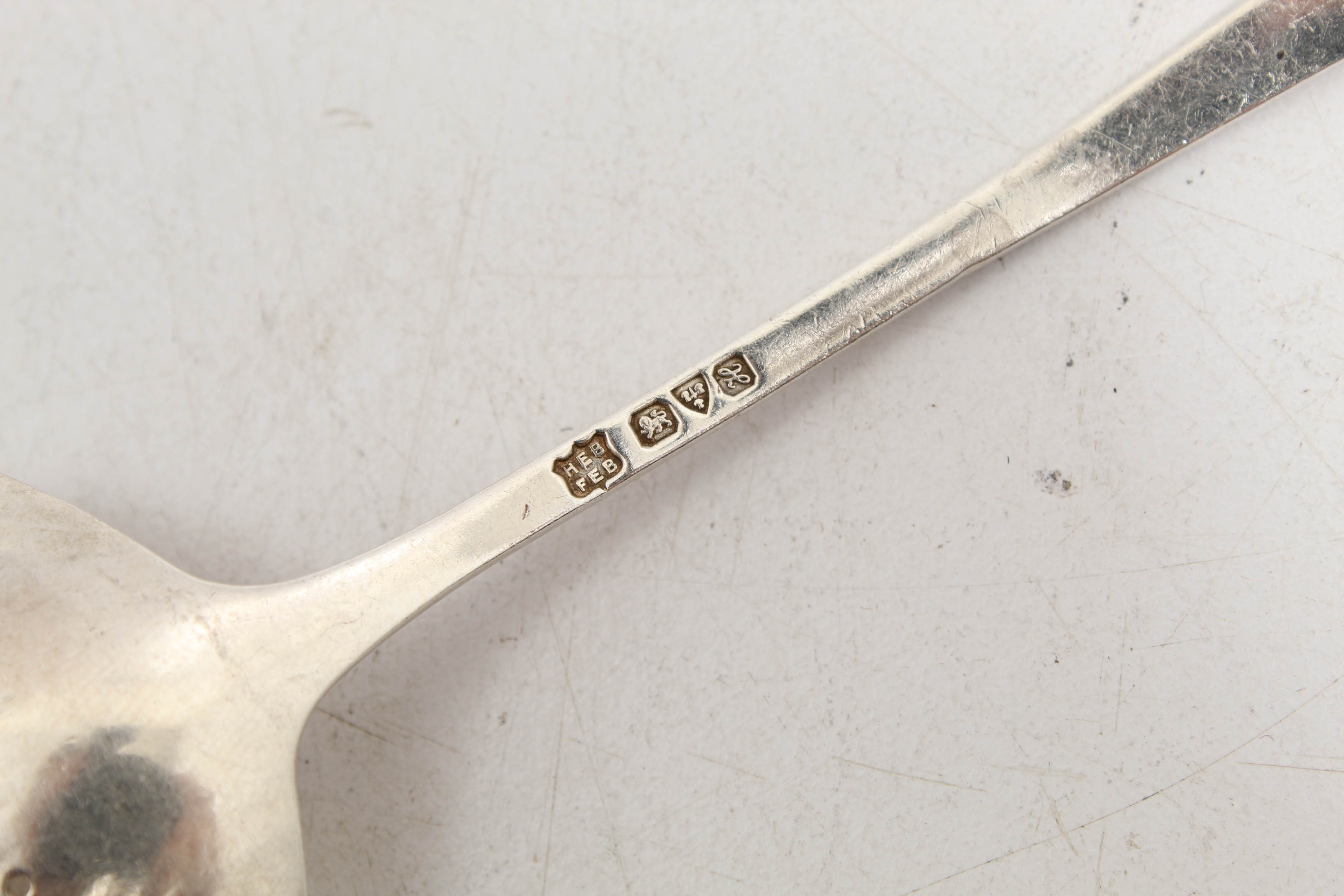 1908 Barker Brothers Shakespeare Sterling Silver Sugar Spoon