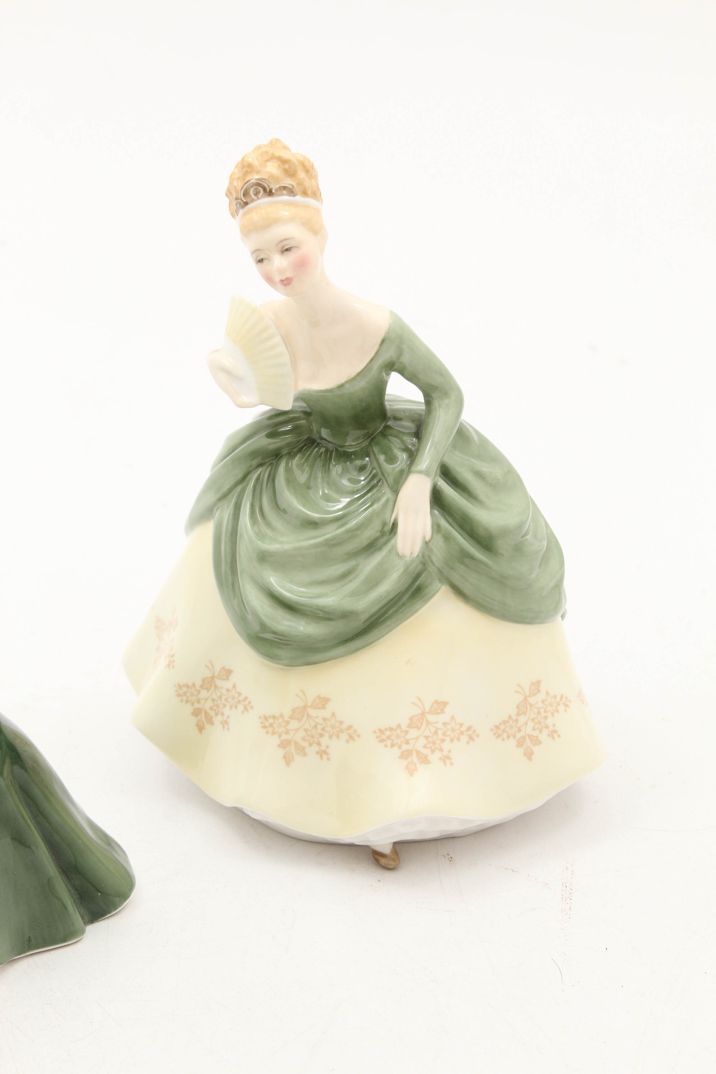 Royal Doulton "The Suitor" and "Soiree" Figurines