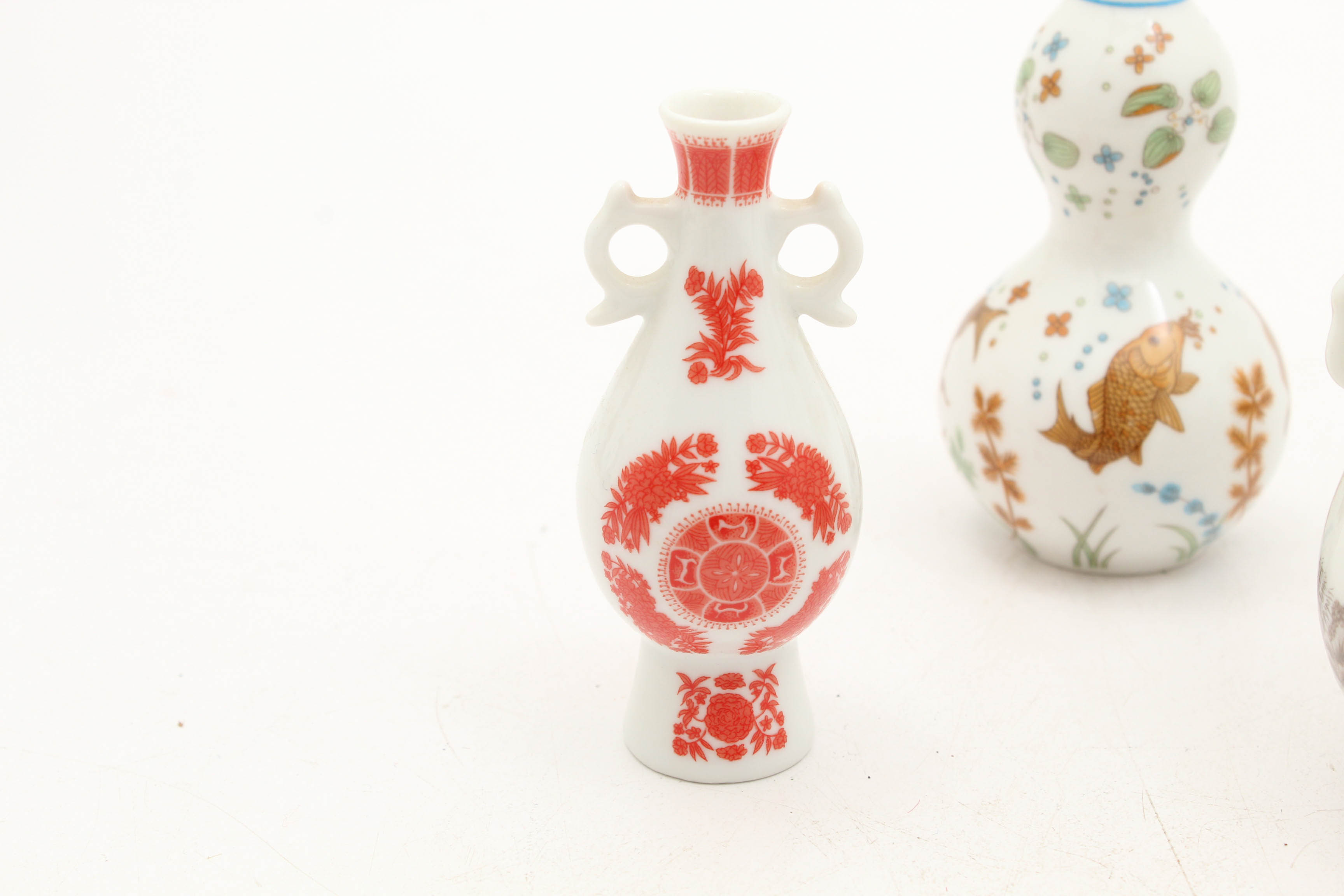 Franklin Porcelain "Treasures of Imperial Dynasties" Miniature Vases