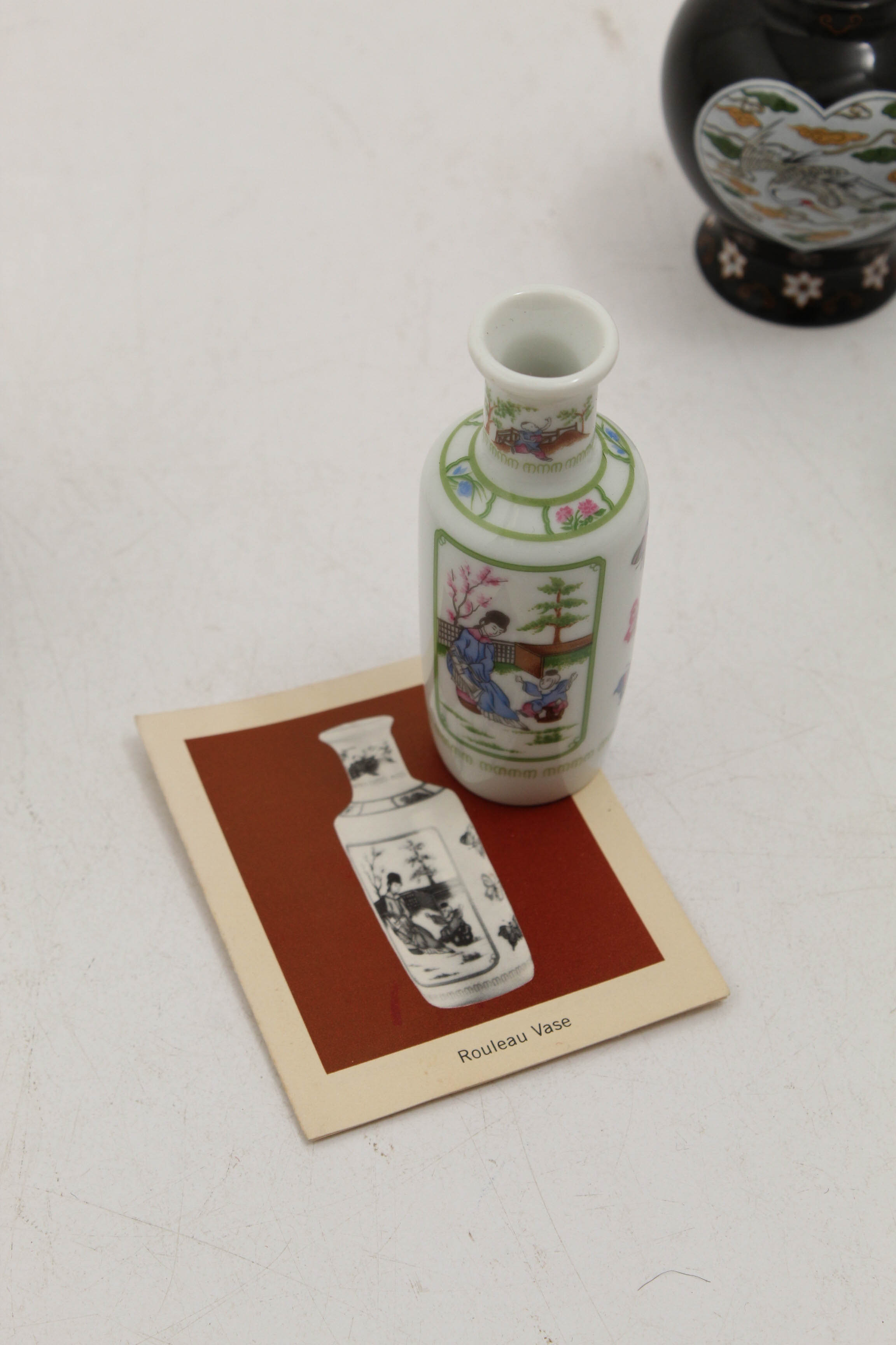 Franklin Porcelain "Treasures of Imperial Dynasties" Miniature Vases