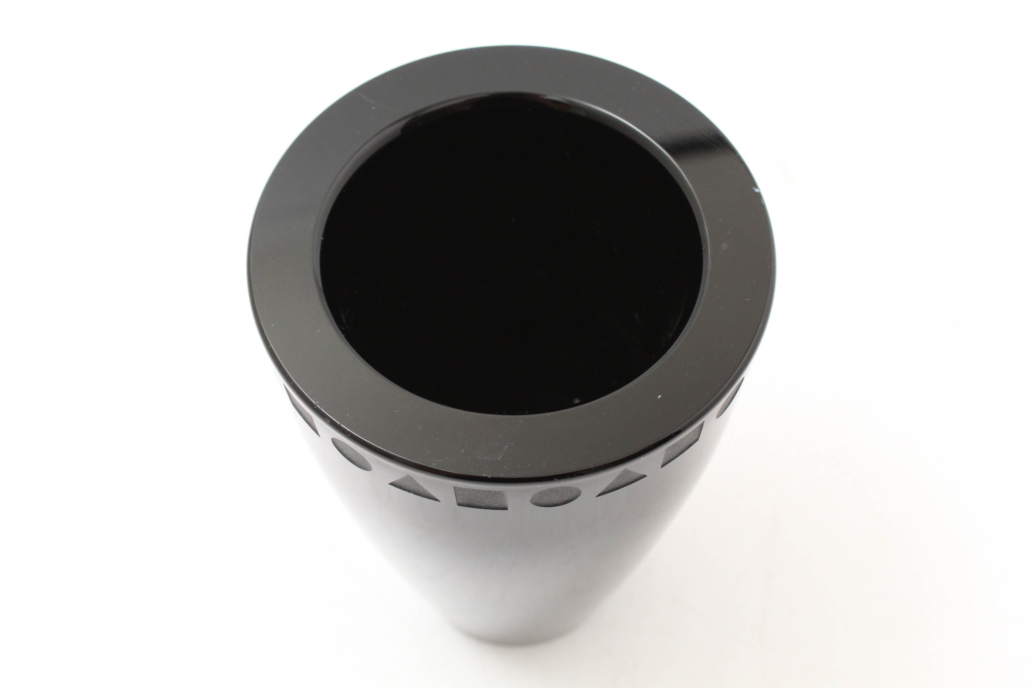 Vintage Sasaki Crystal Vase by Ward Bennett