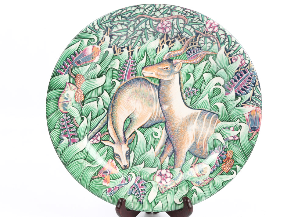 Gien "La Jungle" Dinner Plates