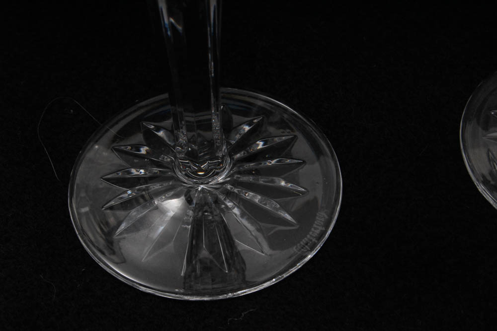 Waterford Crystal "Maeve" and "Sheila" Pattern Stemware