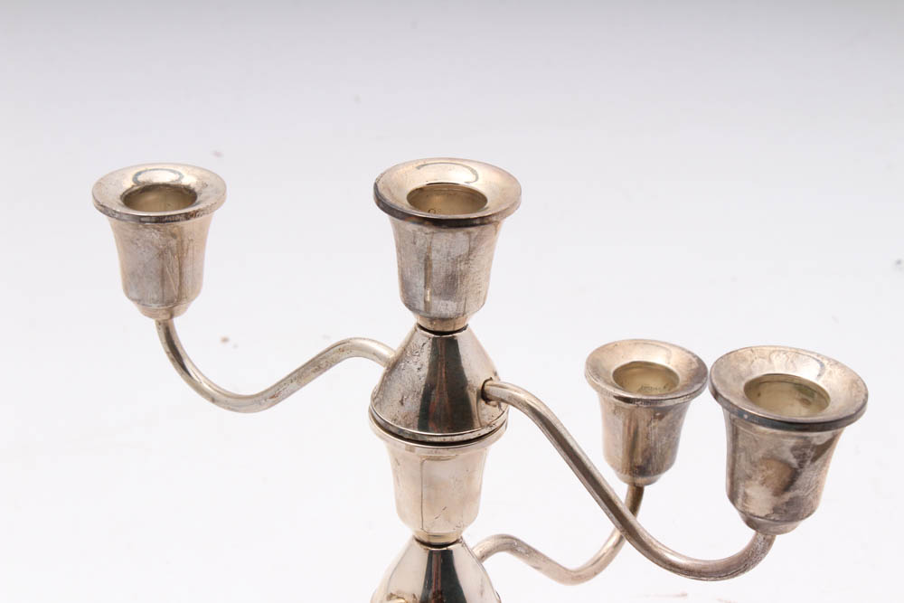 Duchin Creation Weighted Sterling Silver Candelabra