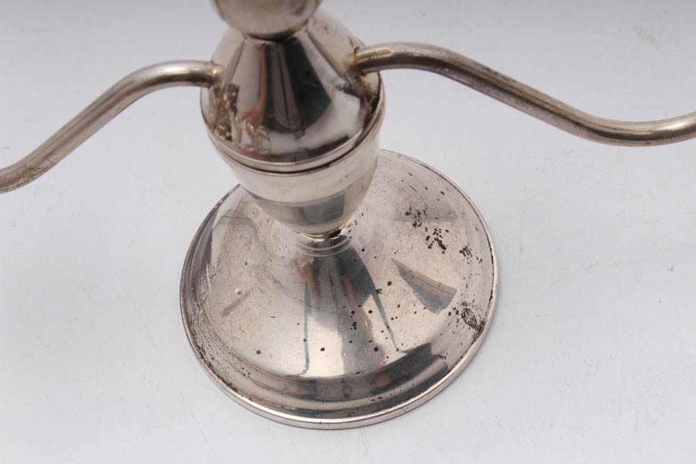 Duchin Creation Weighted Sterling Silver Candelabra