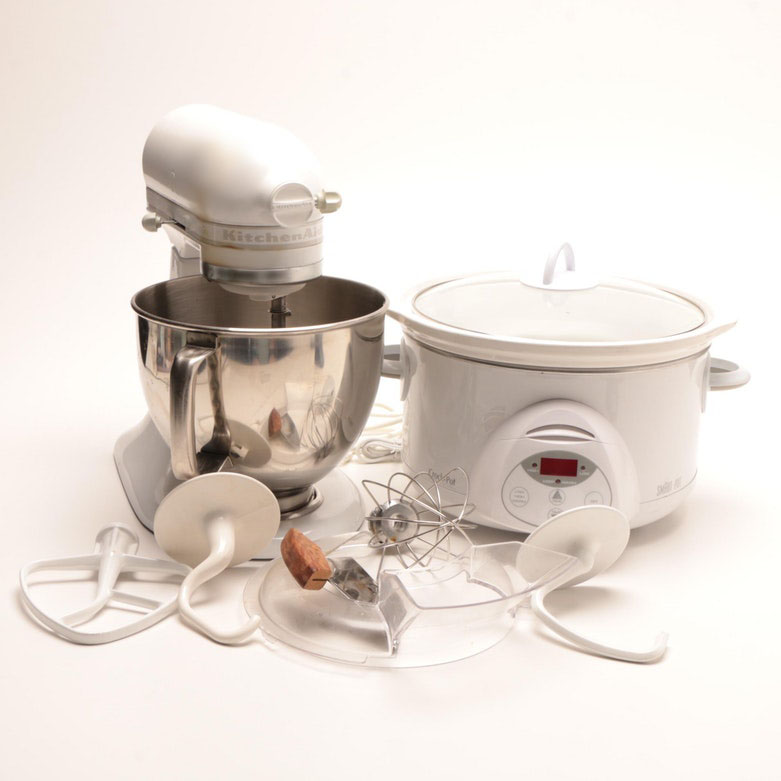 KitchenAid Artisan Mixer and Smart-Pot Crock Pot