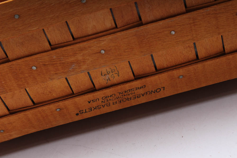 Longaberger Baskets Including 1996 "Holiday Cheer"