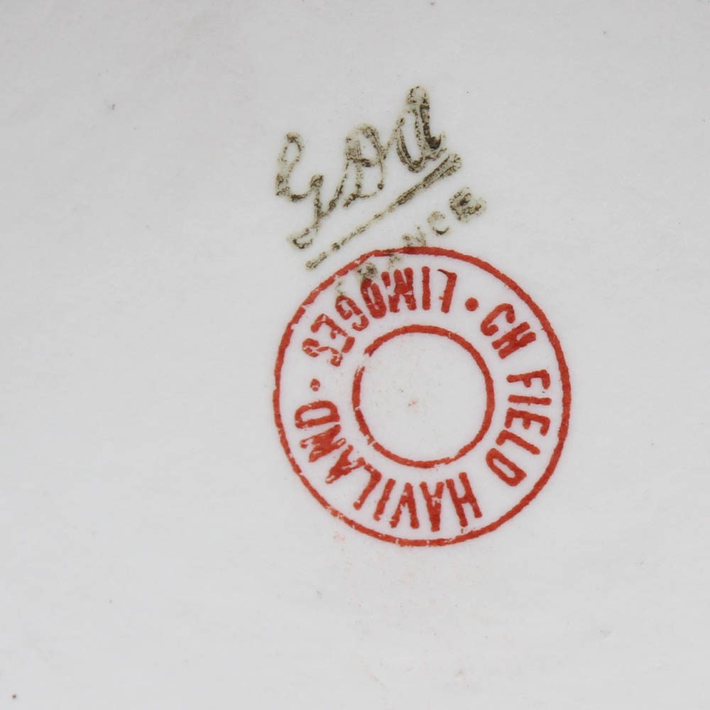 Gerard, Dufraisseix & Abbot Limoges Porcelain Ramekins and Underplates