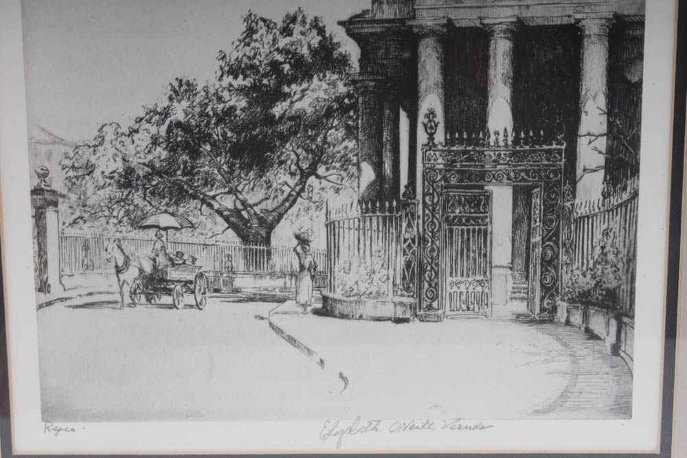 Elizabeth O'Neill Verner Etching