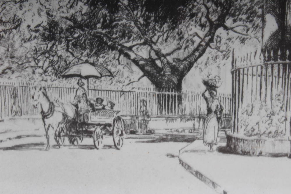 Elizabeth O'Neill Verner Etching