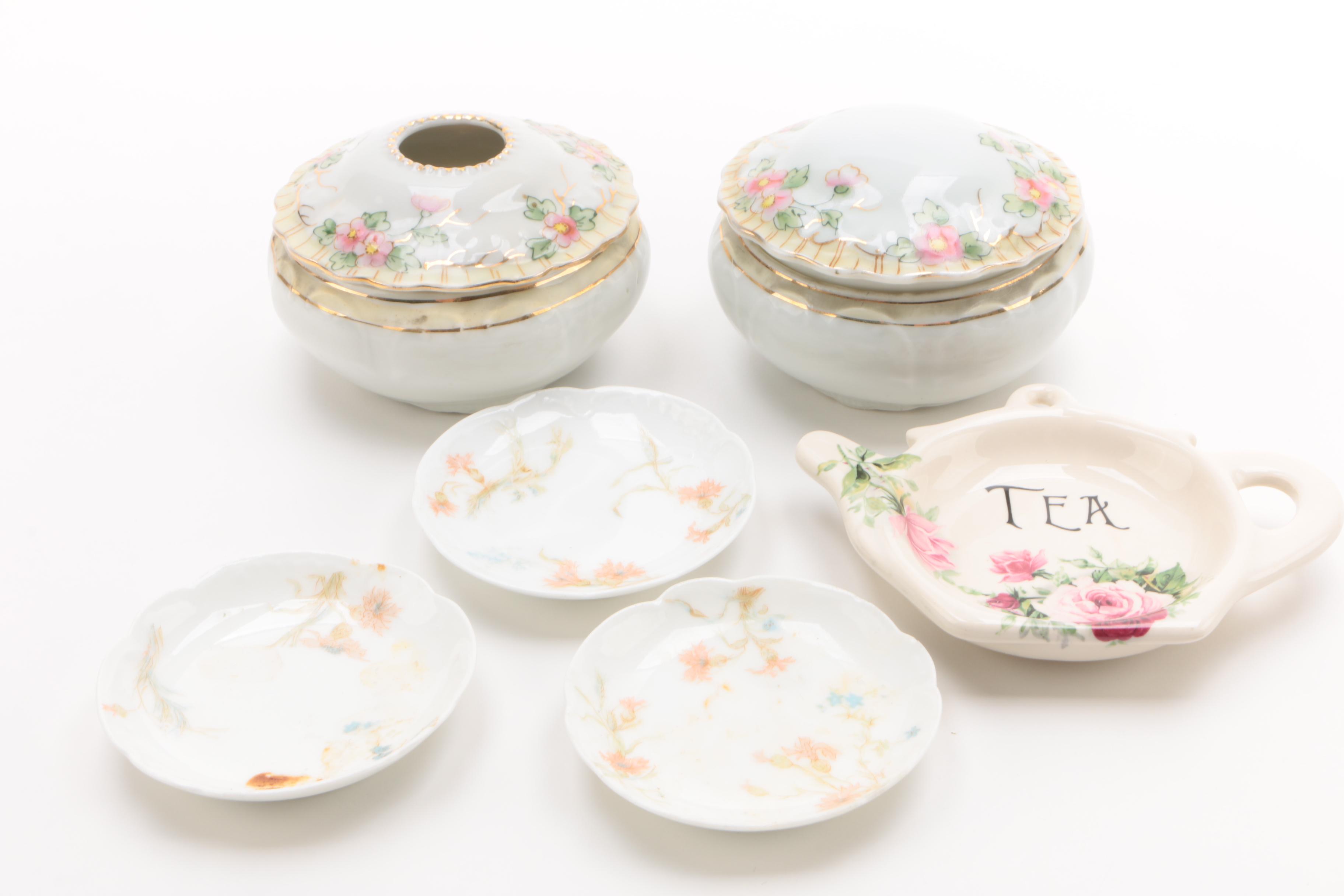 Porcelain Tea Service and Other Serveware featuring C. Ahrenfeldt