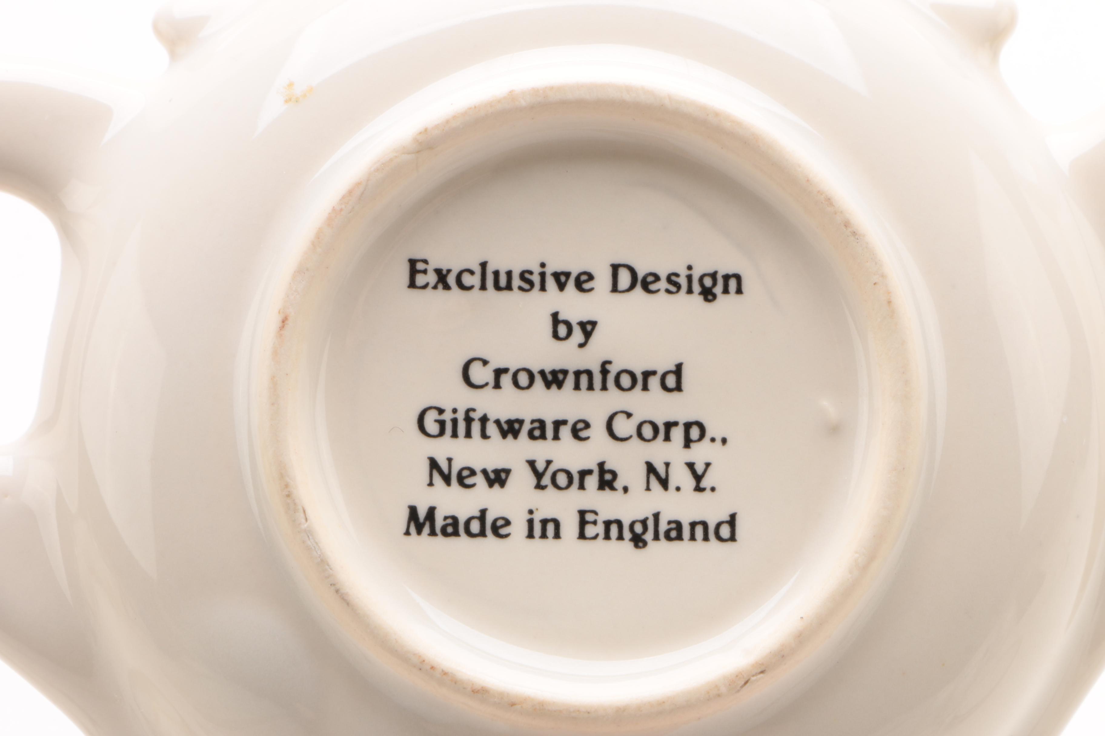 Porcelain Tea Service and Other Serveware featuring C. Ahrenfeldt