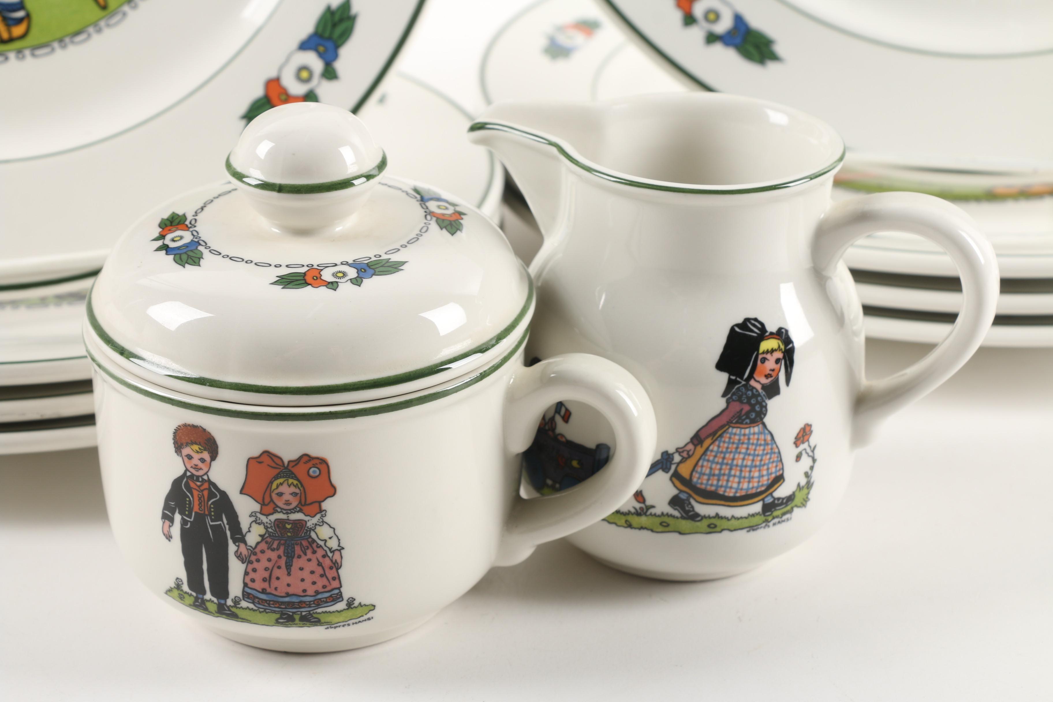 Villeroy & Boch "Hansi d'Alsace" Dinnerware c. 1983-98