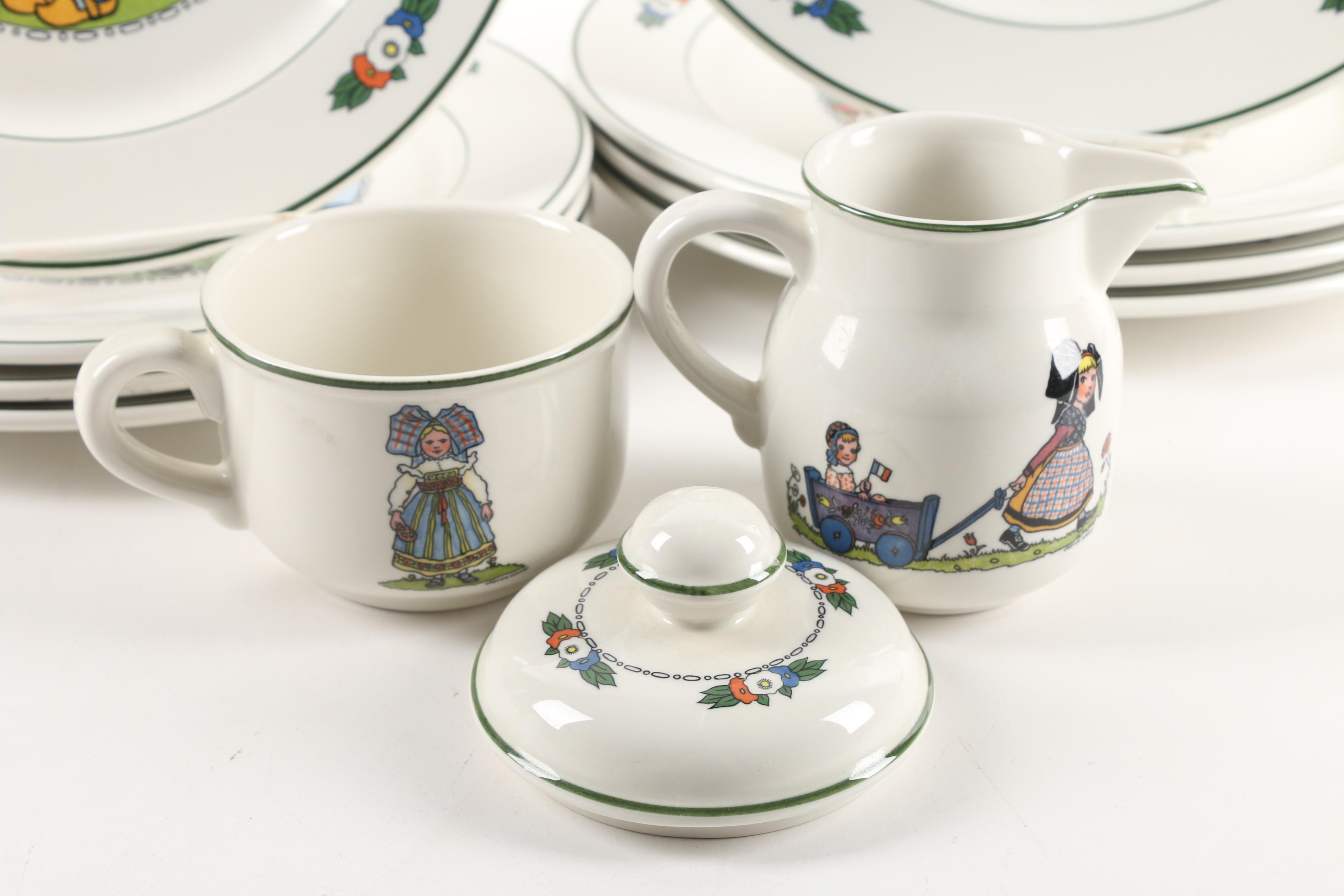 Villeroy & Boch "Hansi d'Alsace" Dinnerware c. 1983-98