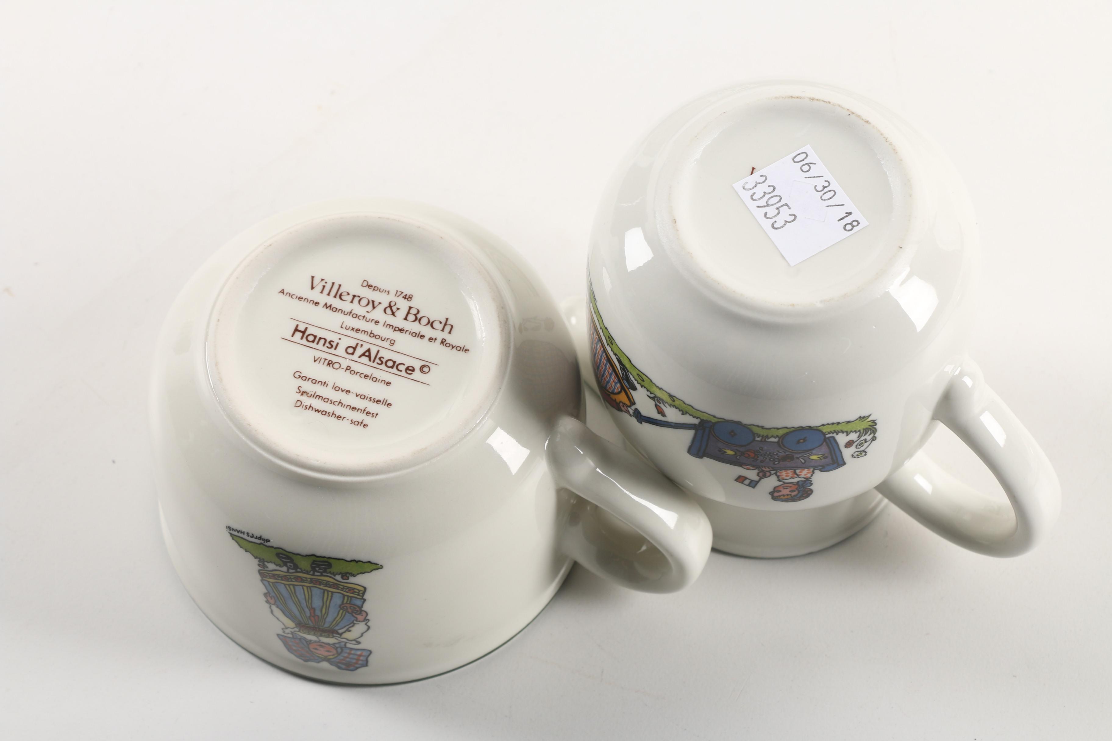 Villeroy & Boch "Hansi d'Alsace" Dinnerware c. 1983-98