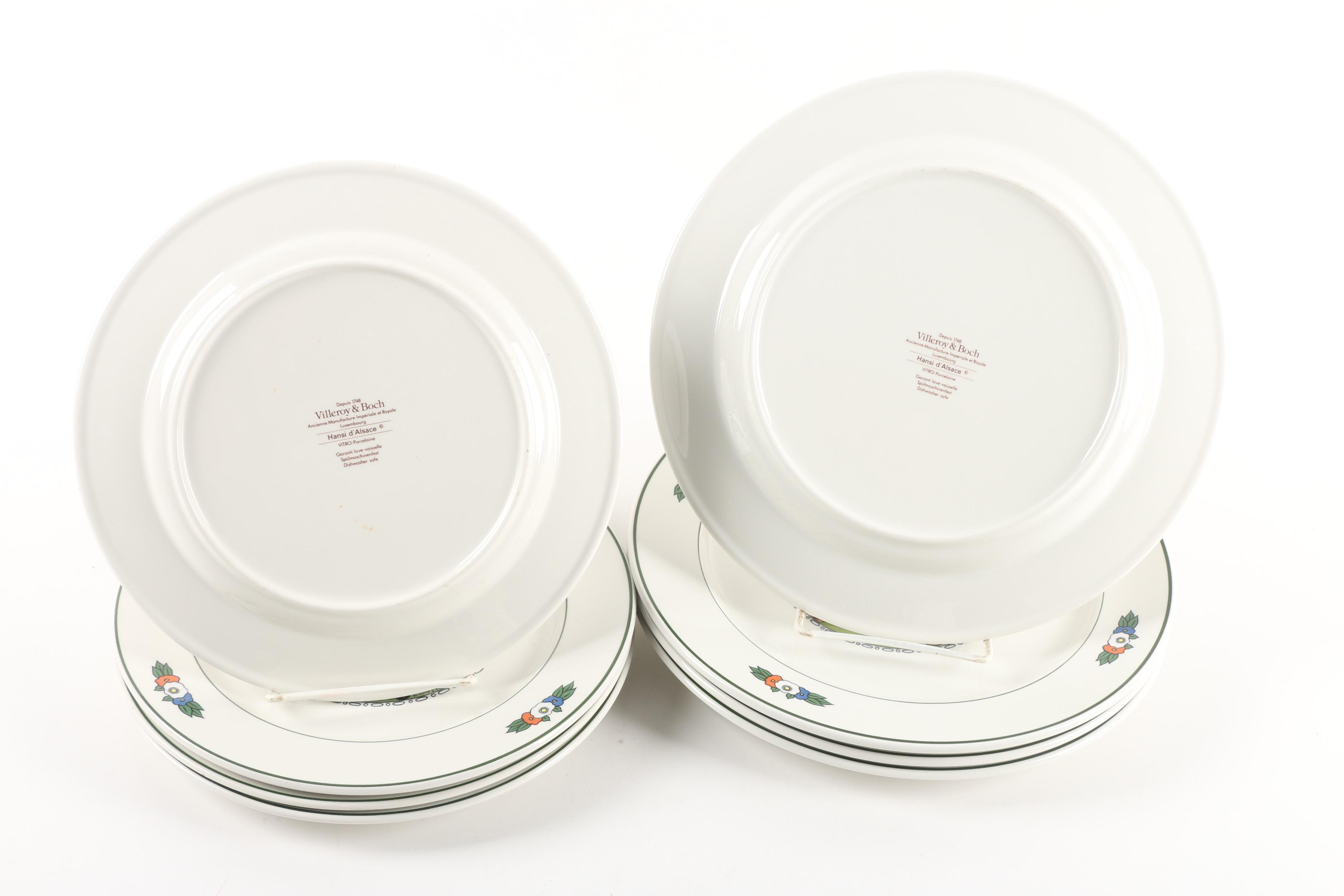 Villeroy & Boch "Hansi d'Alsace" Dinnerware c. 1983-98
