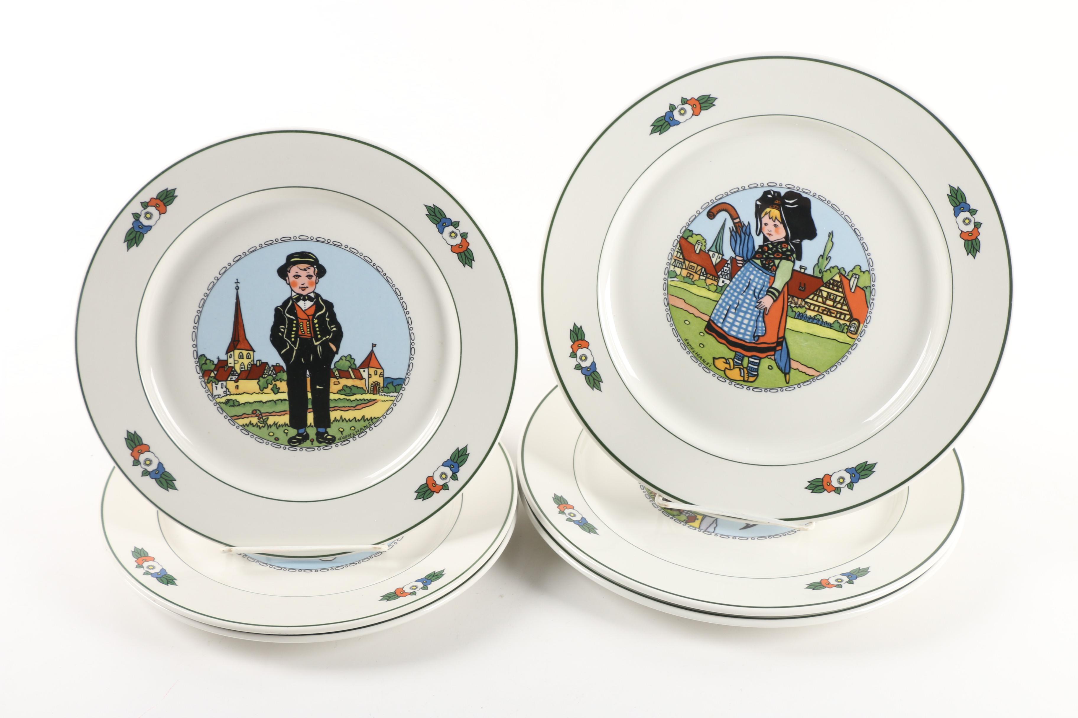 Villeroy & Boch "Hansi d'Alsace" Dinnerware c. 1983-98
