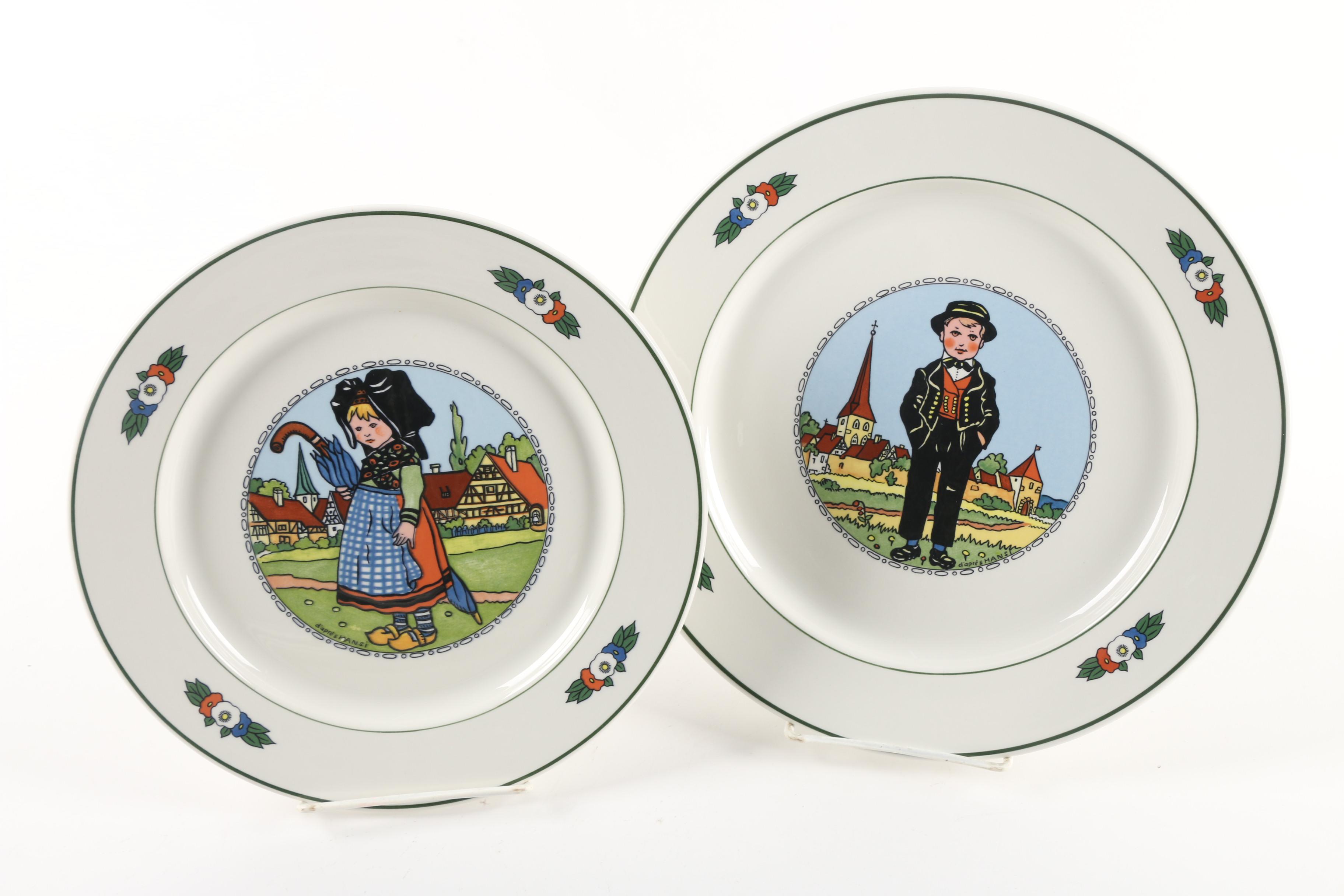 Villeroy & Boch "Hansi d'Alsace" Dinnerware c. 1983-98
