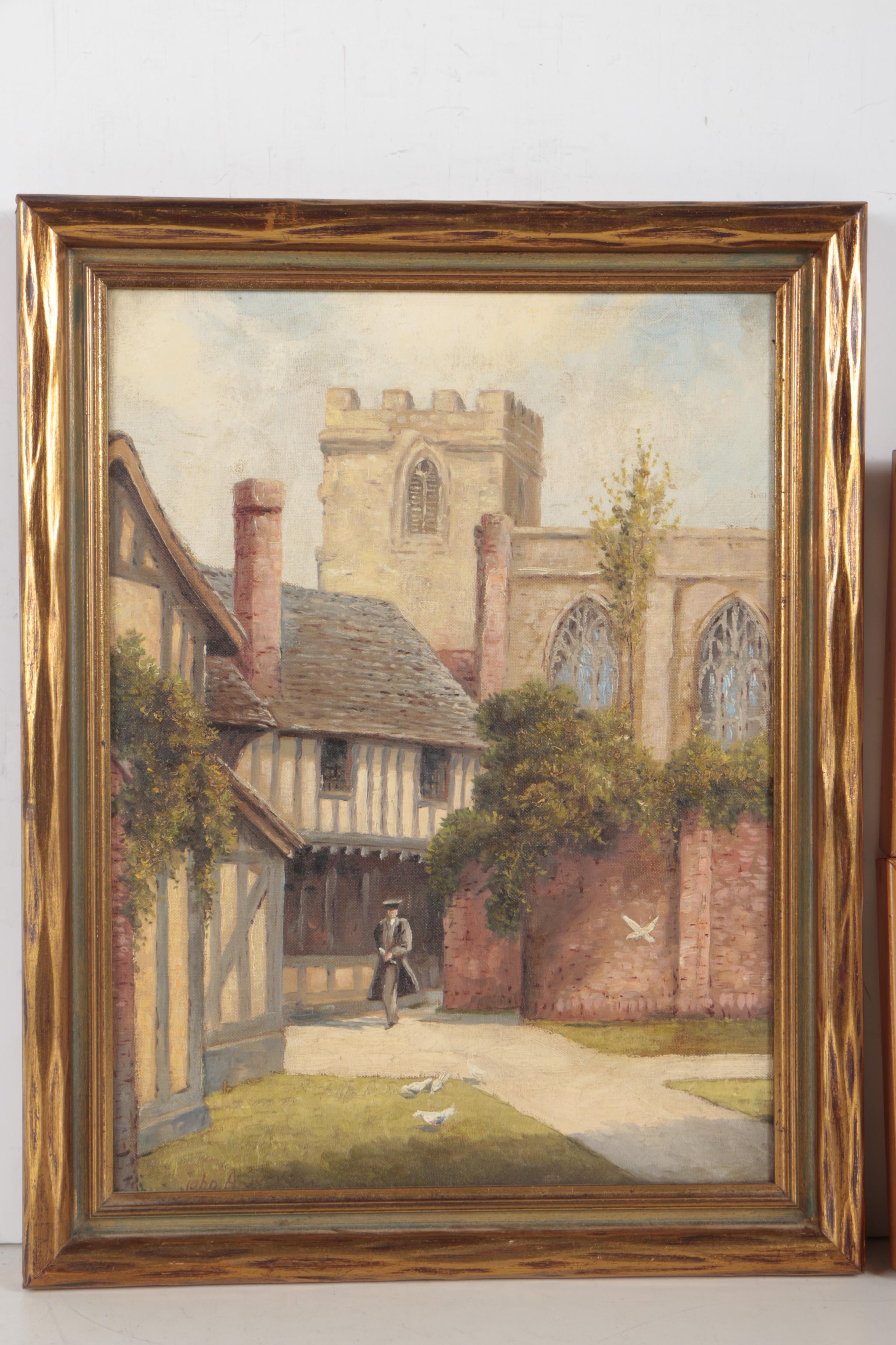 John A. Servas Oil Paintings