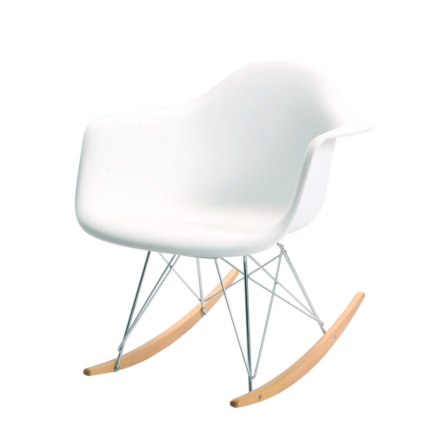 Eames Style Rocking Chair