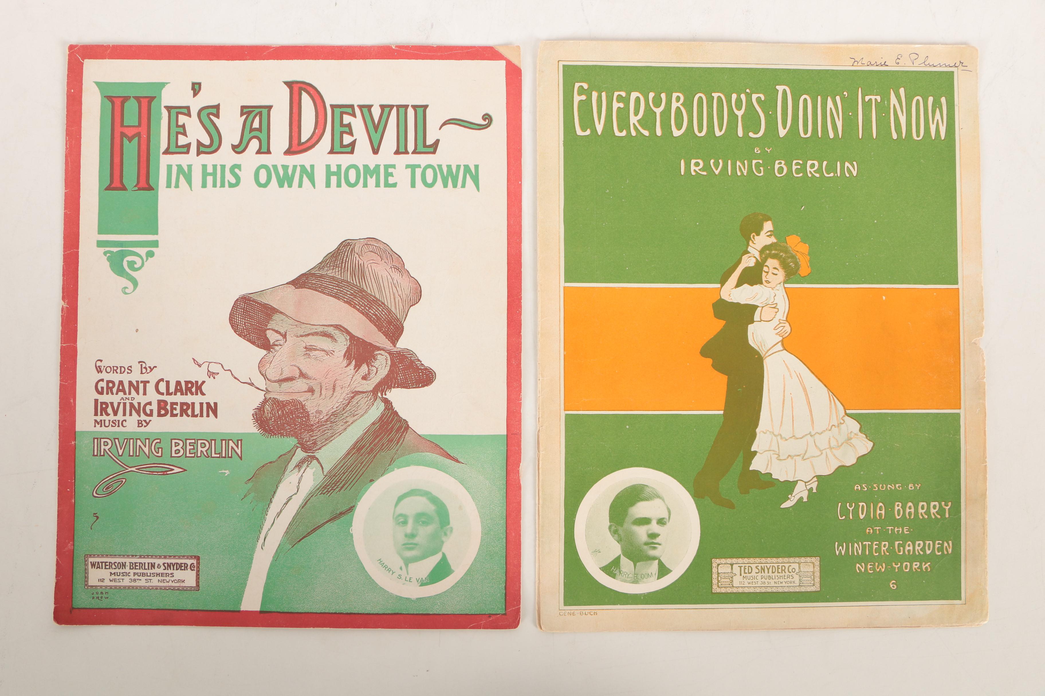 Irving Berlin Sheet Music