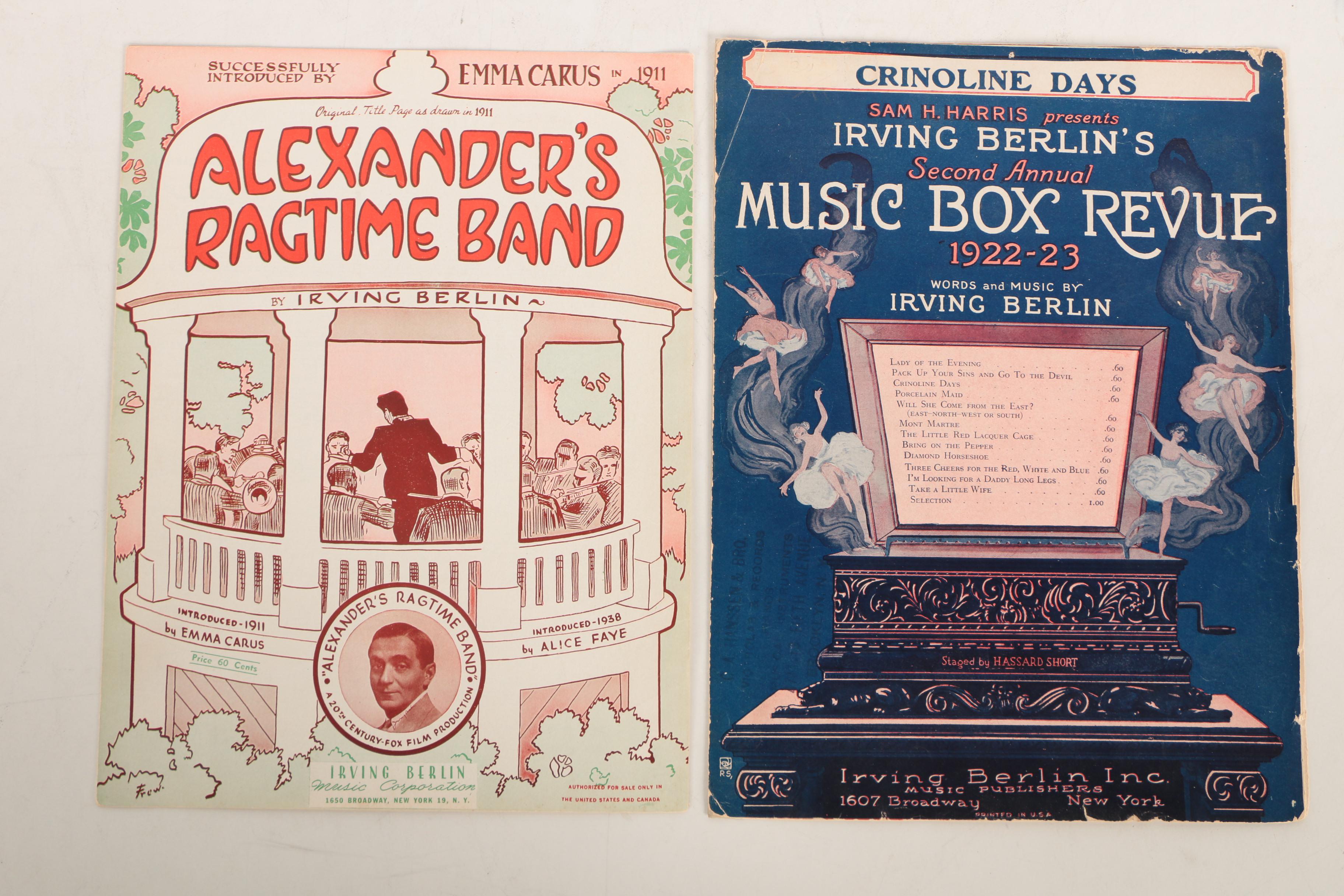 Irving Berlin Sheet Music