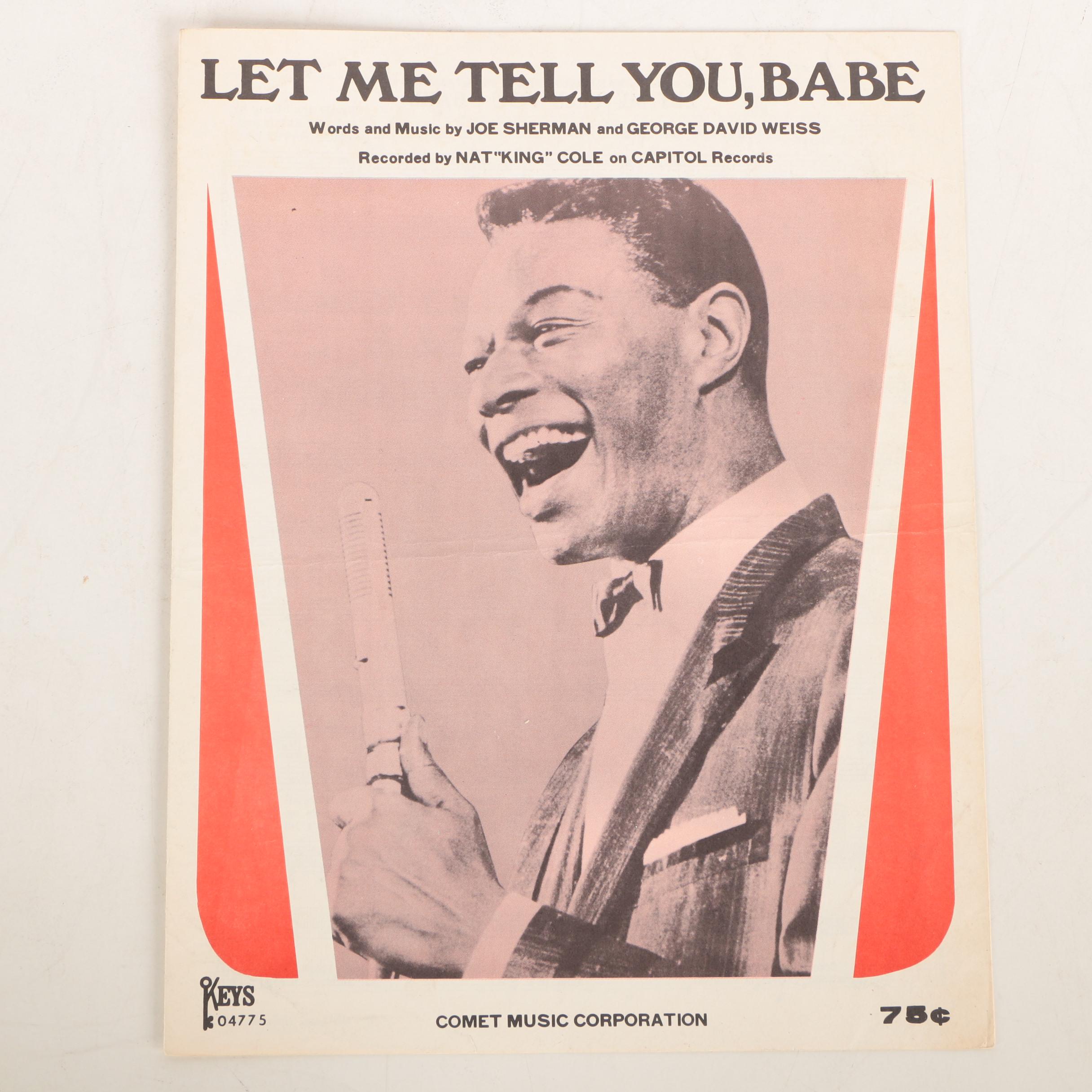 Nat "King" Cole Sheet Music