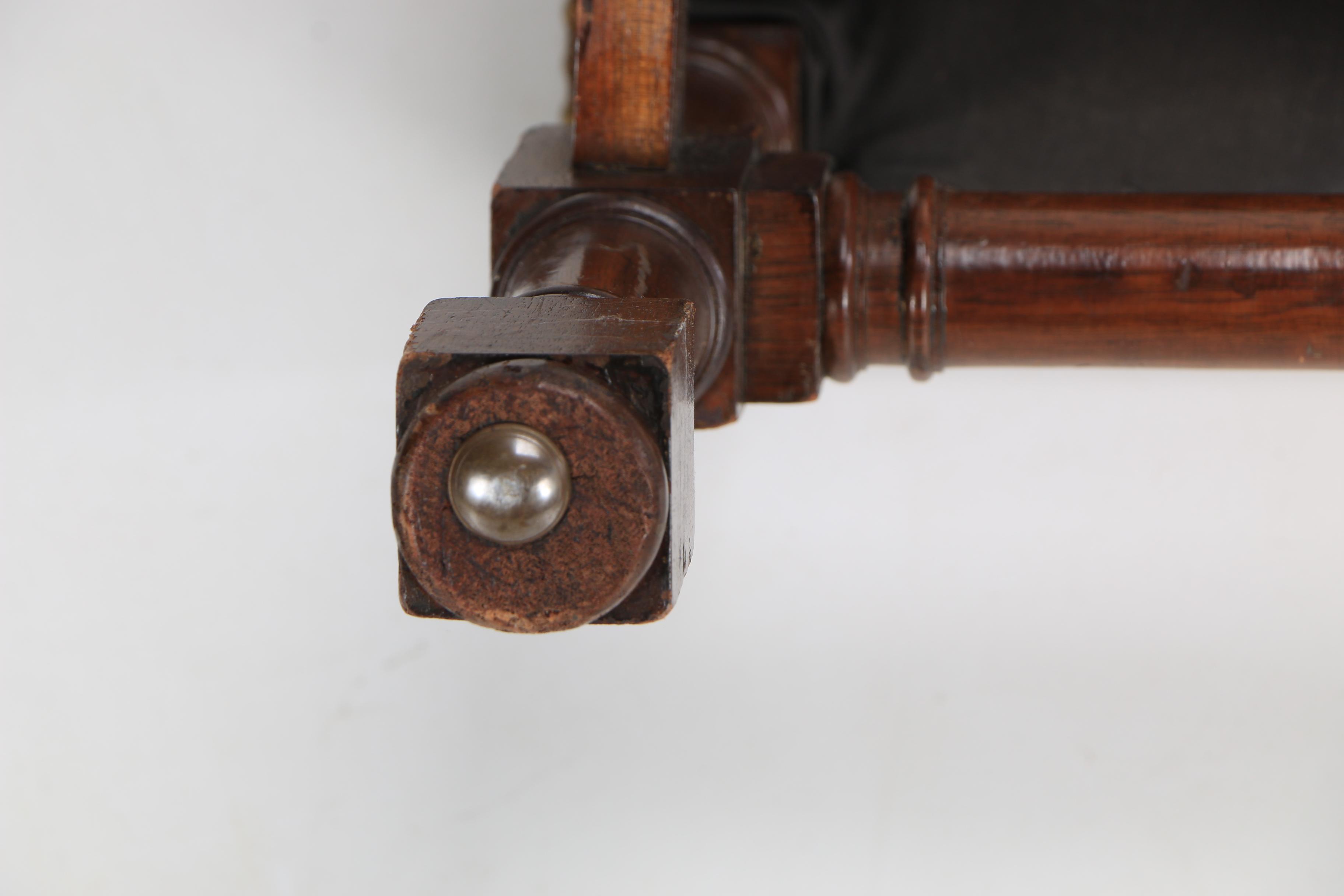 Vintage Jacobean Style Side Chair with Needlepoint Upholstery