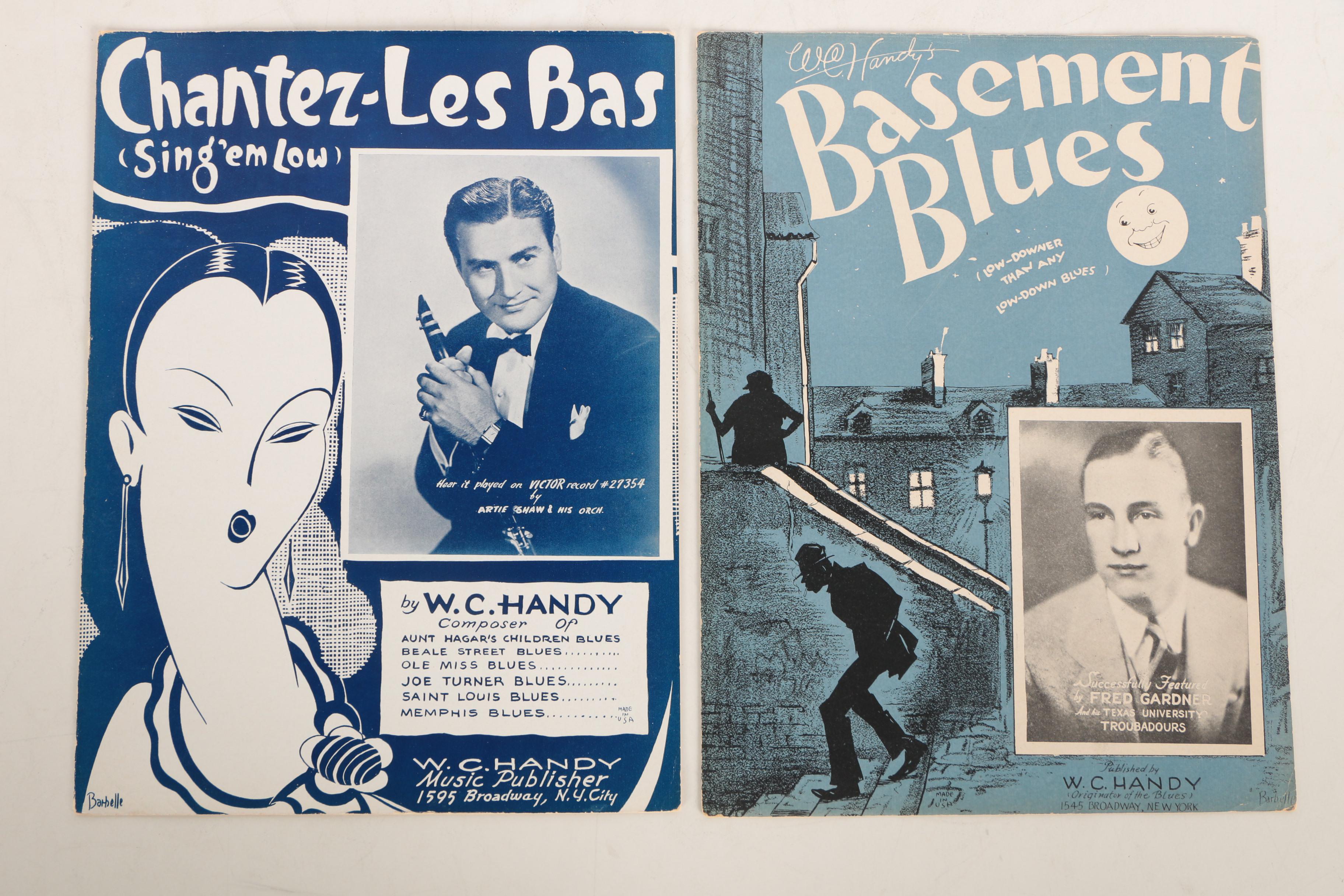 Country and Blues Sheet Music featuring W. C. Handy
