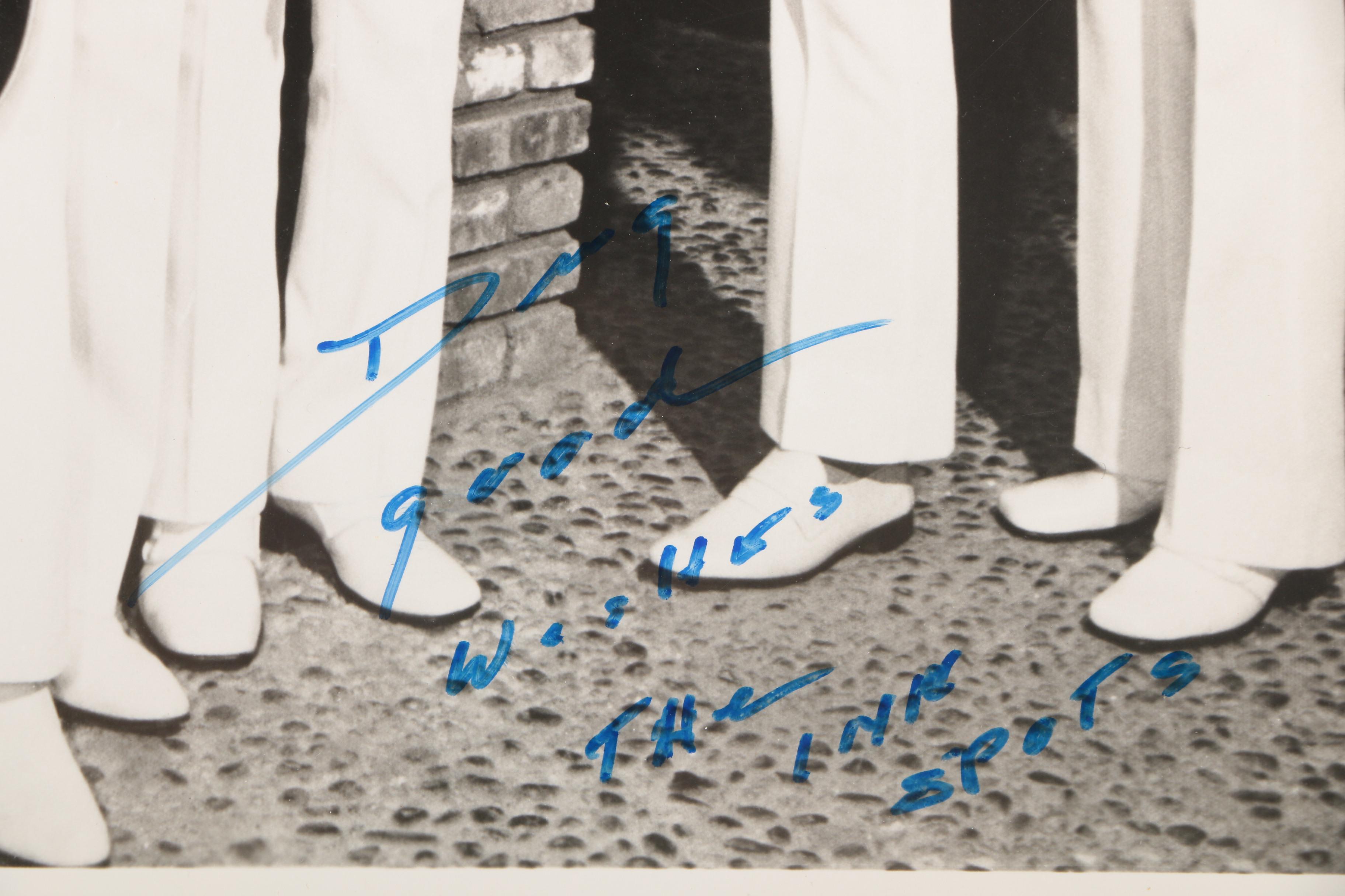 Ink Spots Autographed Photograph