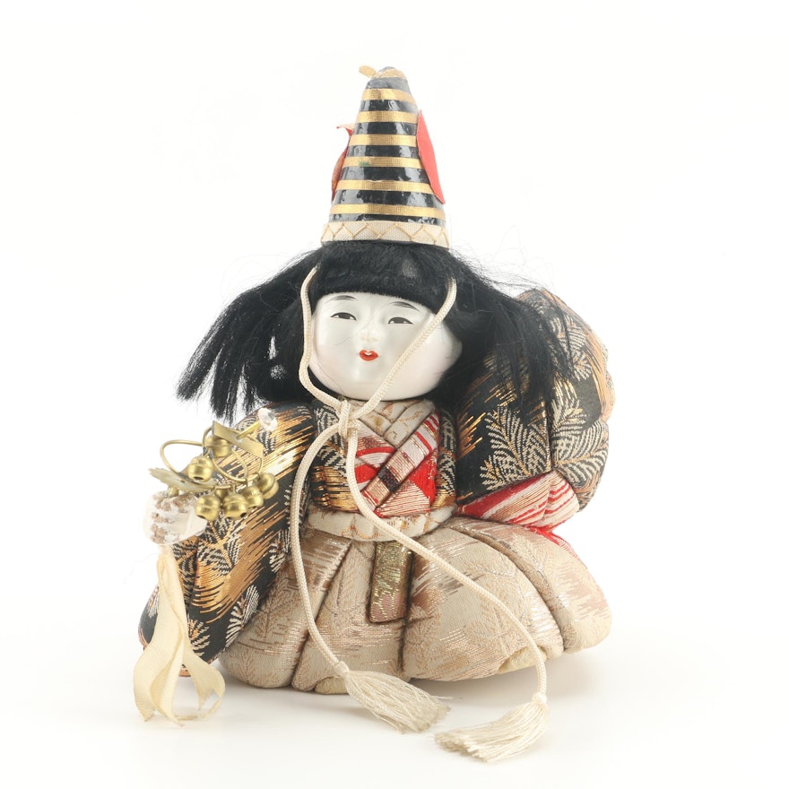 Japanese Kimekomi Doll