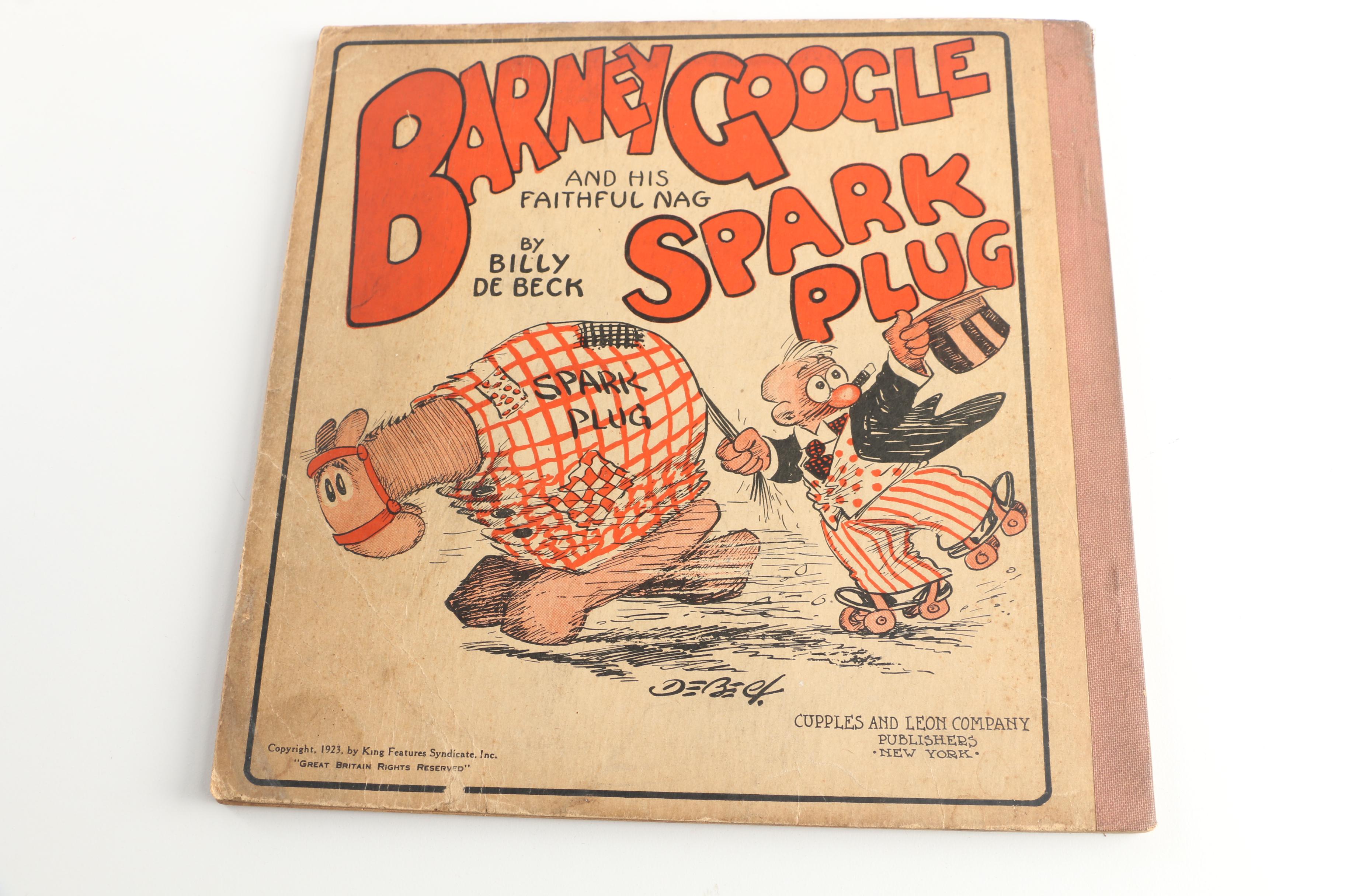 1920s "Barney Google and Spark Plug" Comic Books by Billy DeBeck