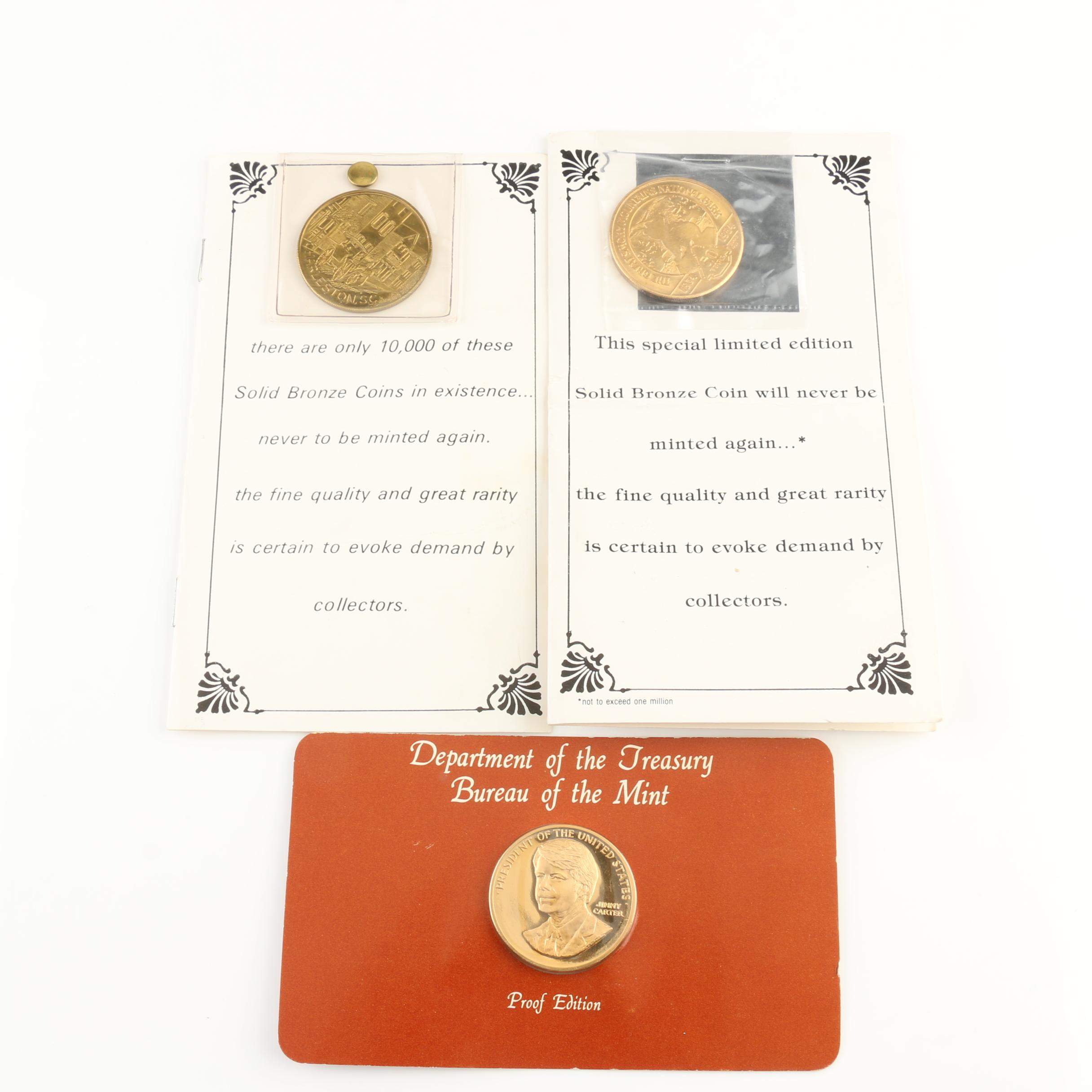 Commemorative Bronze Medals