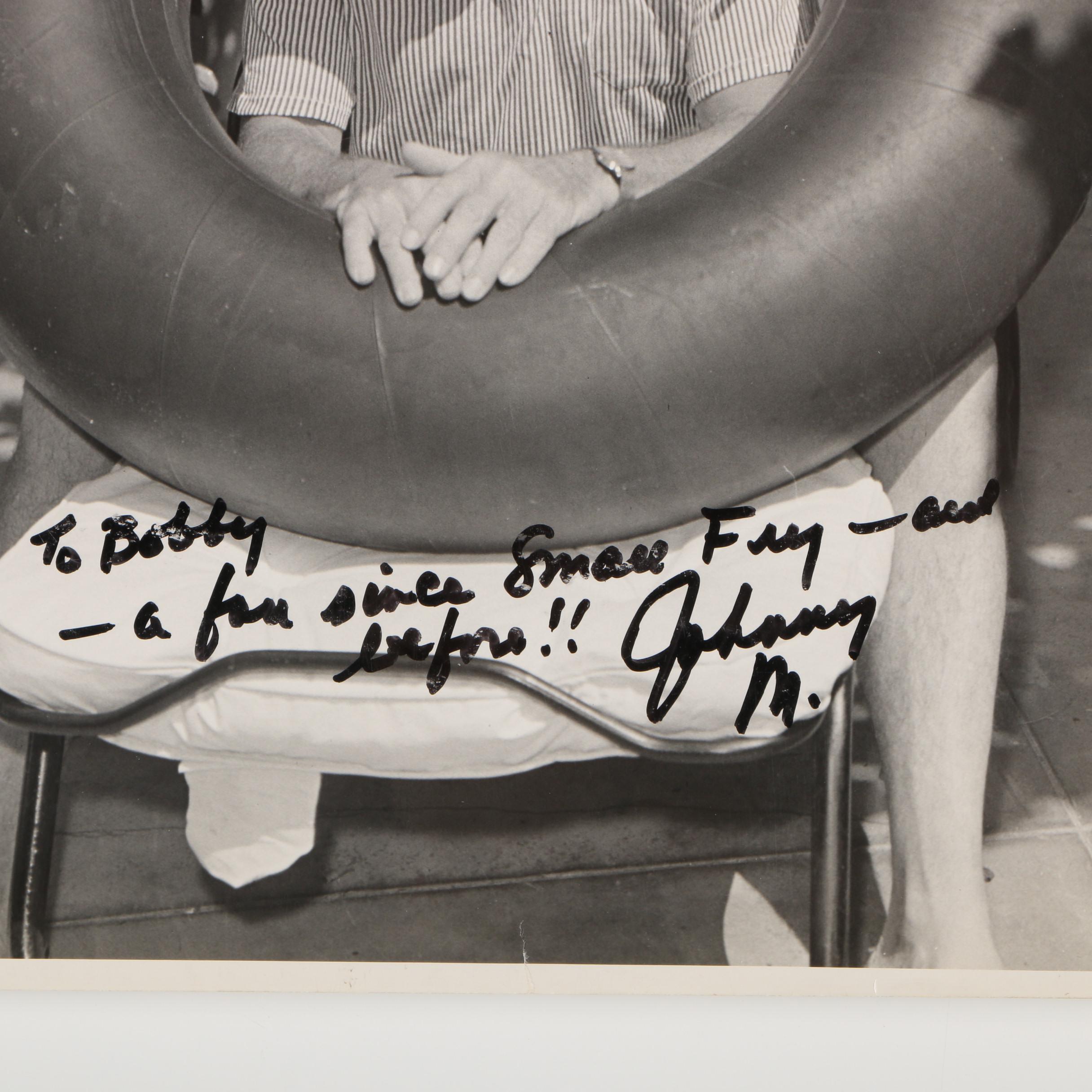 Johnny Mercer Autographed Celebrity Photograph