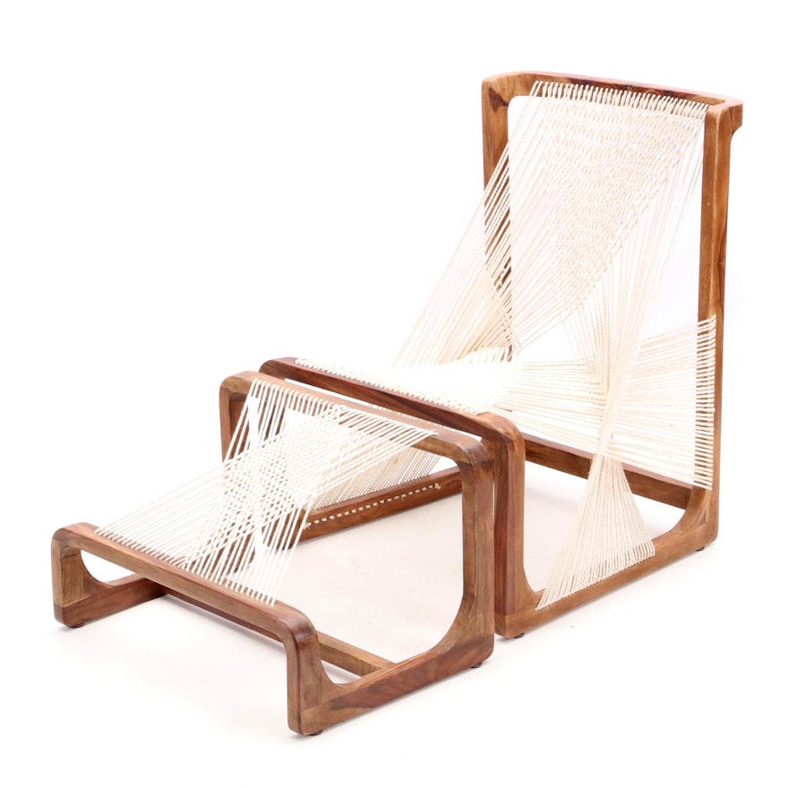 Asa Karner for Alvi Design Modern Style Rope Chair